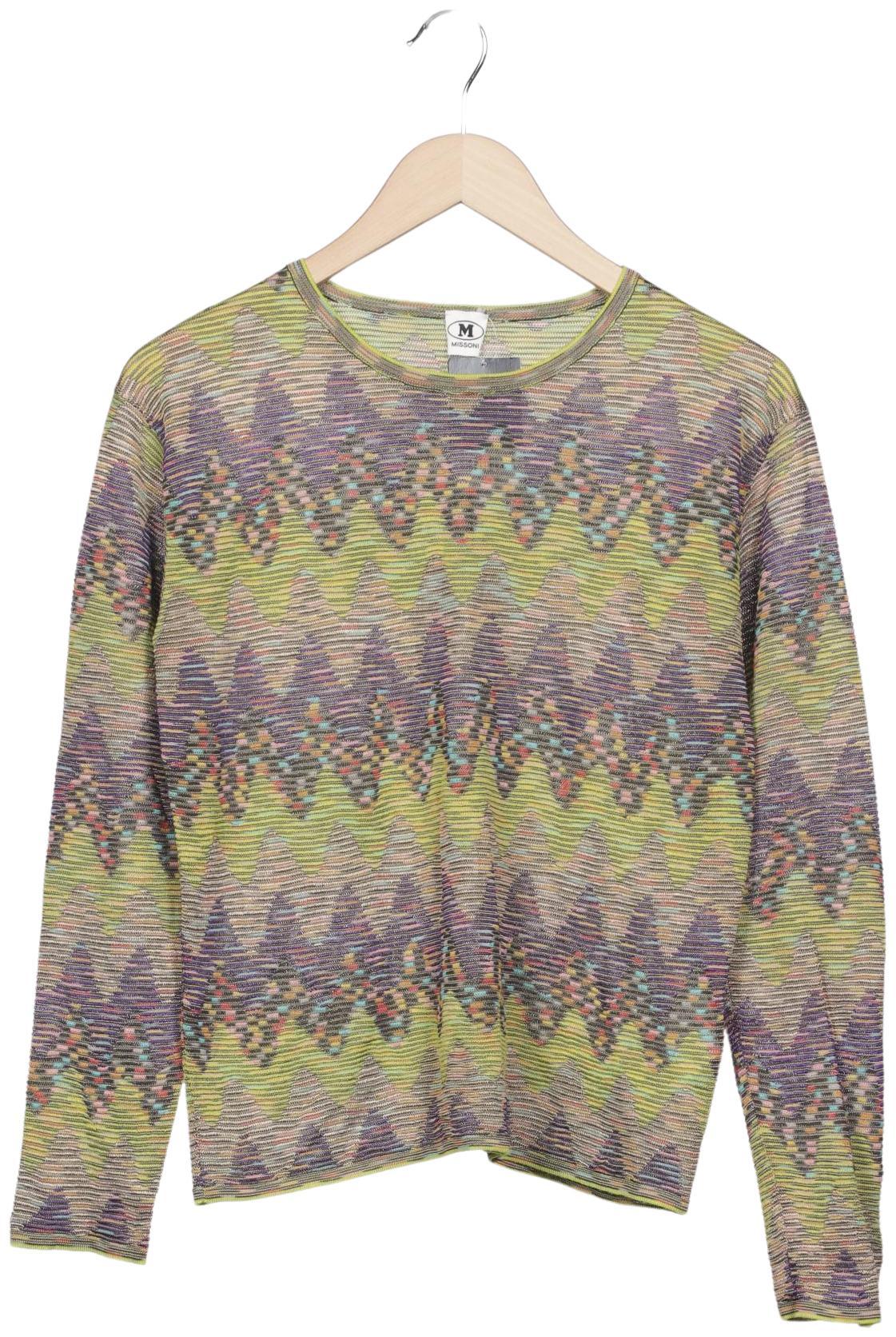 

M Missoni Damen Pullover, grün, Gr. 38