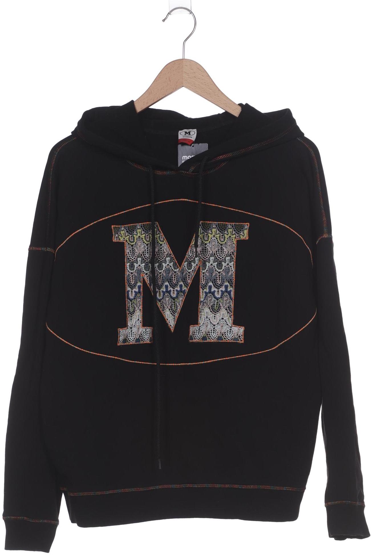 

M Missoni Damen Kapuzenpullover, schwarz, Gr. 38