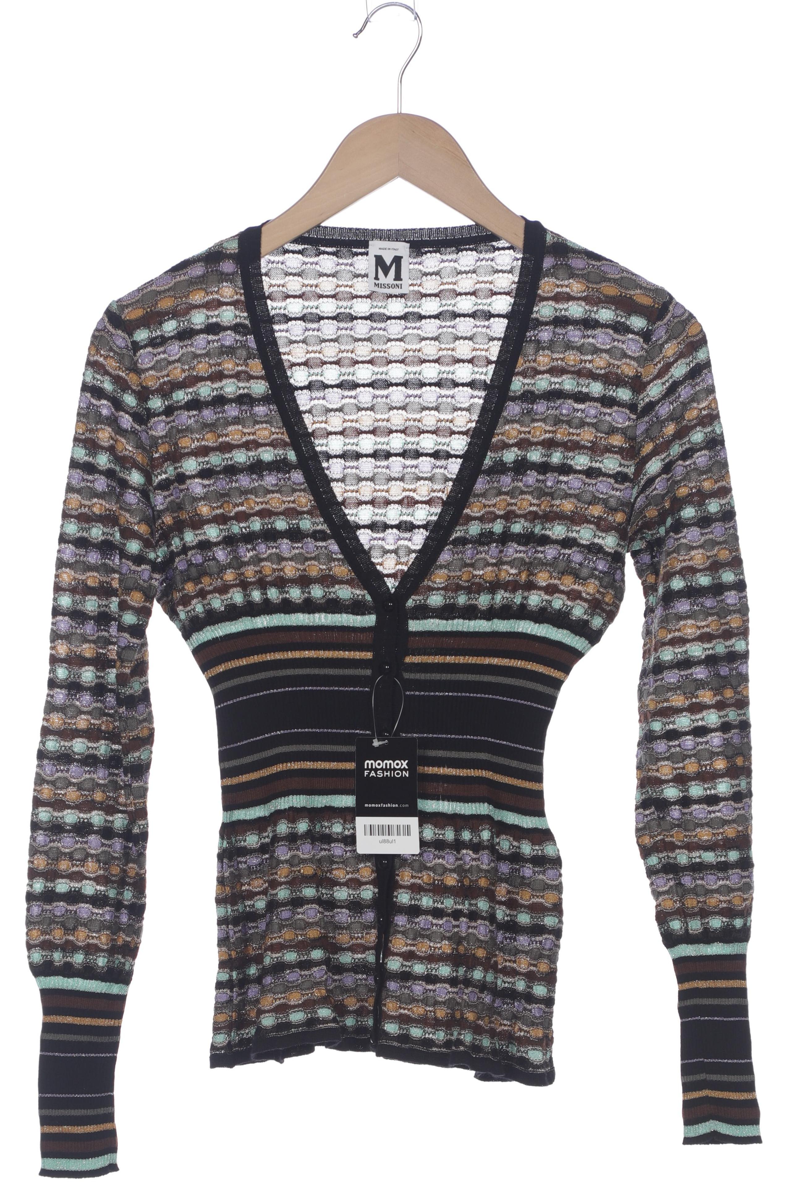 

M Missoni Damen Strickjacke, braun, Gr. 38