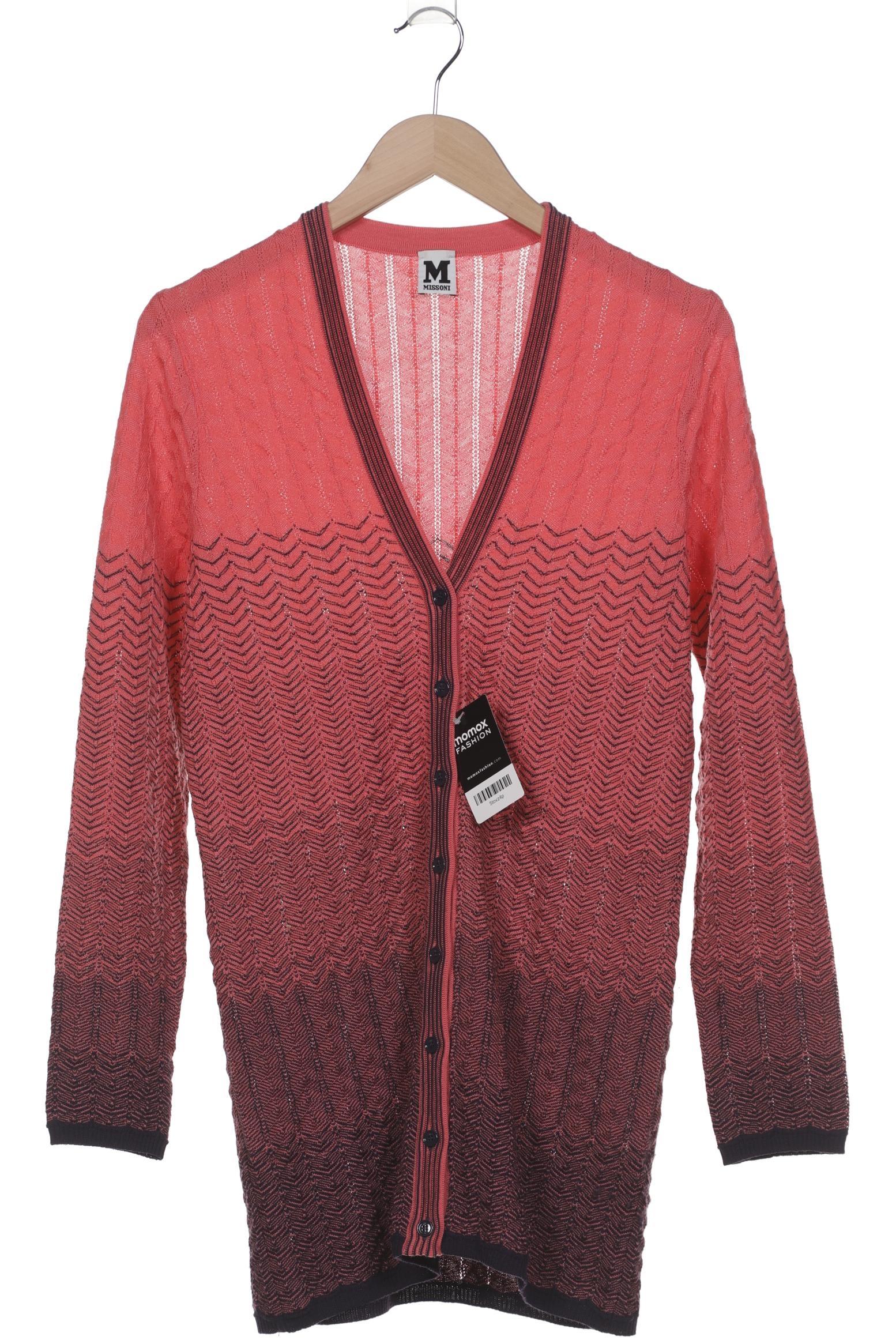 

M Missoni Damen Strickjacke, pink, Gr. 44