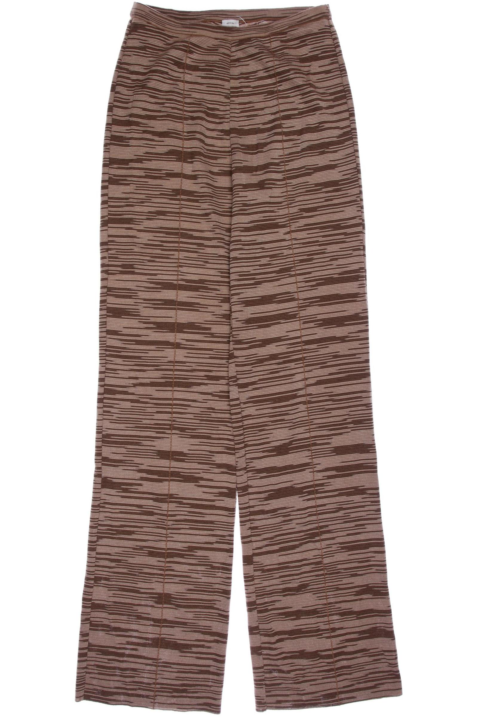 

M Missoni Damen Stoffhose, braun, Gr. 38