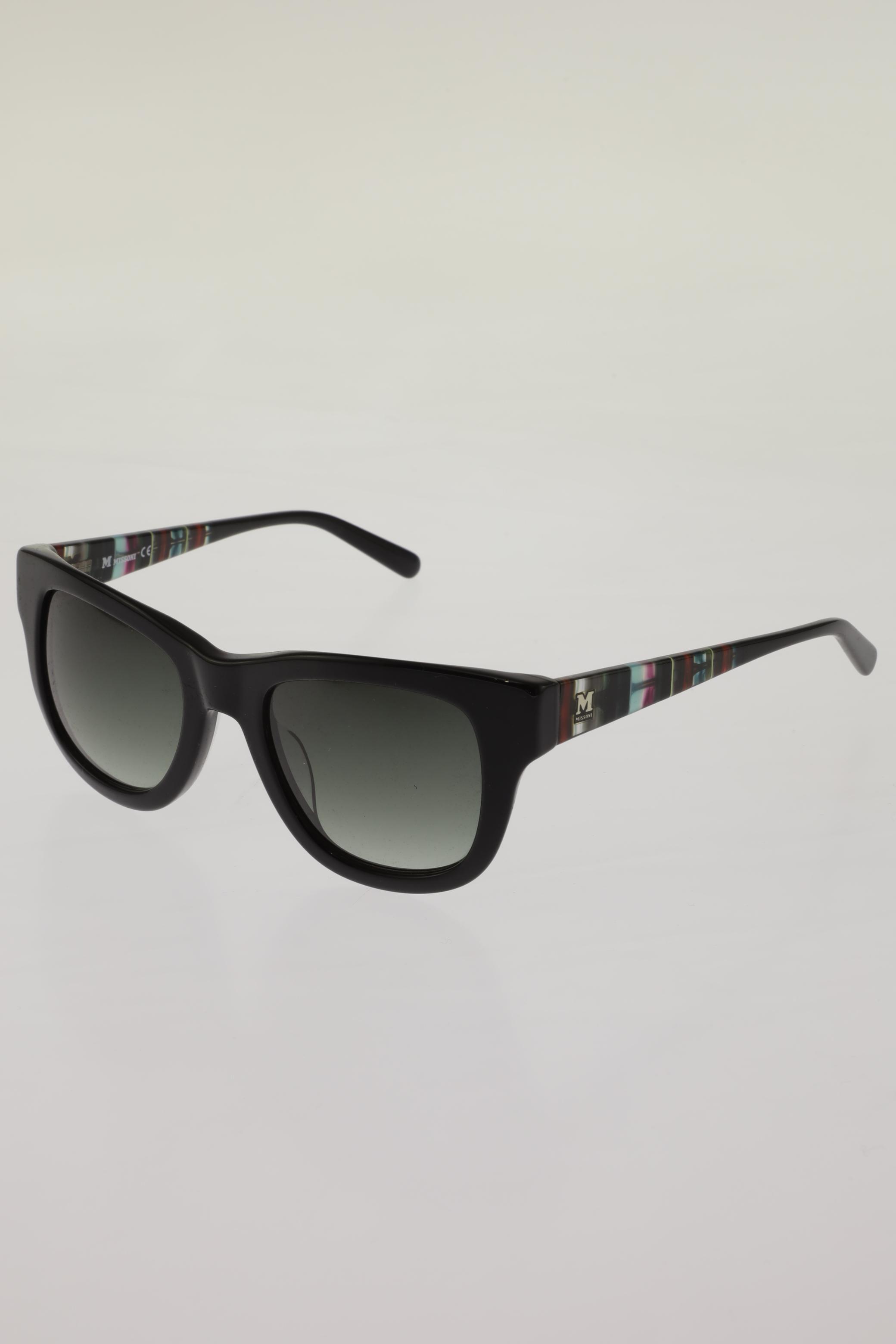 

M Missoni Damen Sonnenbrille, schwarz, Gr.