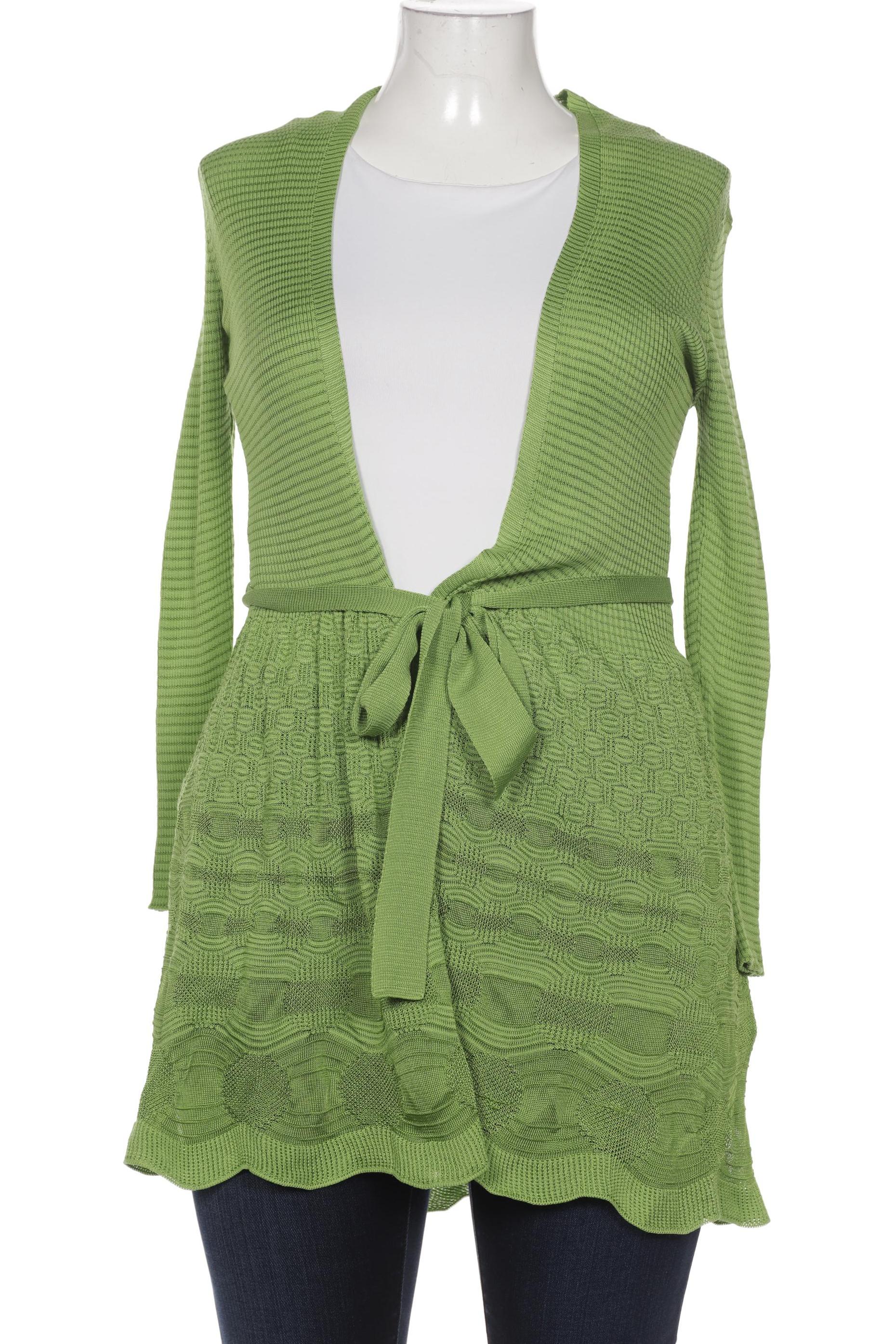 

M Missoni Damen Strickjacke, grün, Gr. 40
