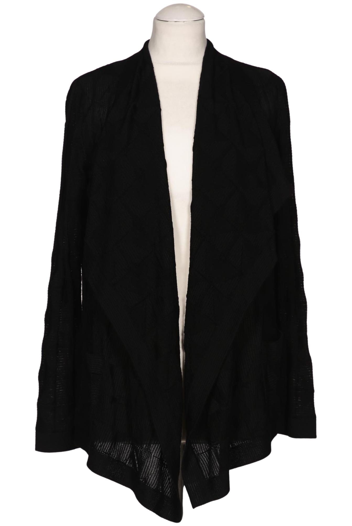 

M Missoni Damen Strickjacke, schwarz, Gr. 44