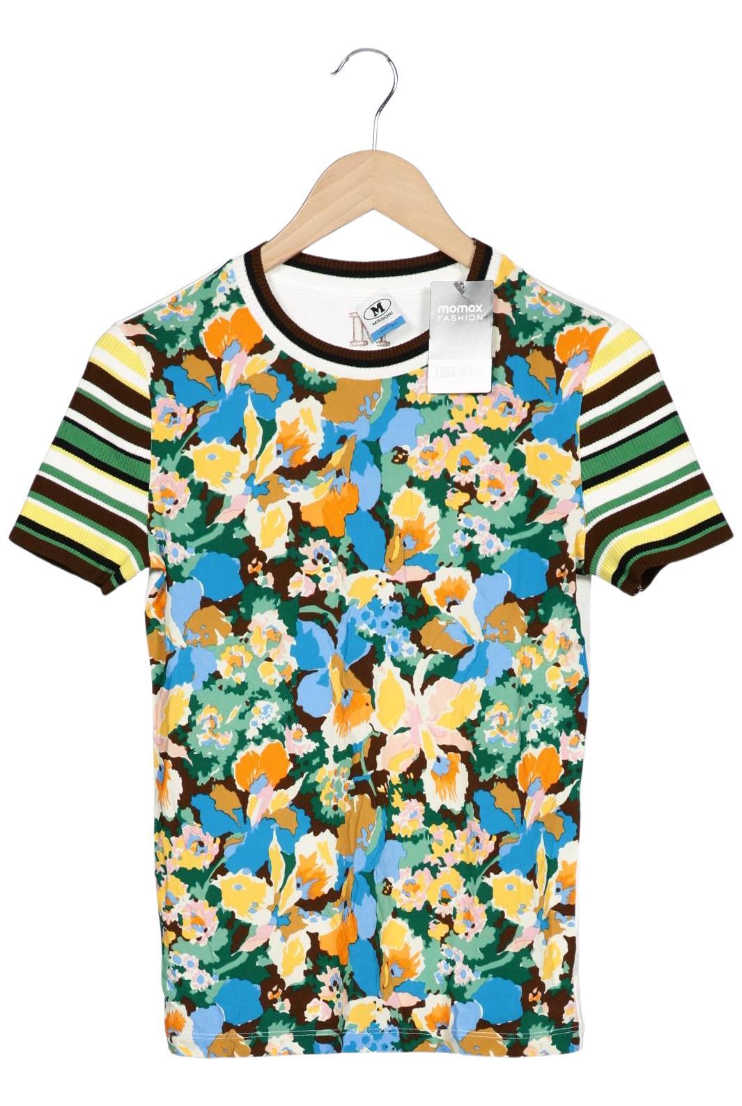 

M Missoni Damen T-Shirt, mehrfarbig, Gr. 38