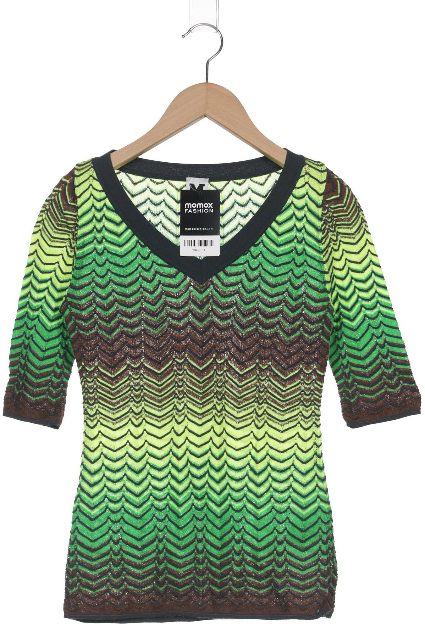 

M Missoni Damen Pullover, grün, Gr. 40