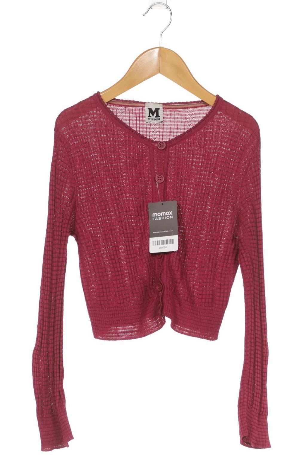 

M Missoni Damen Strickjacke, pink, Gr. 40