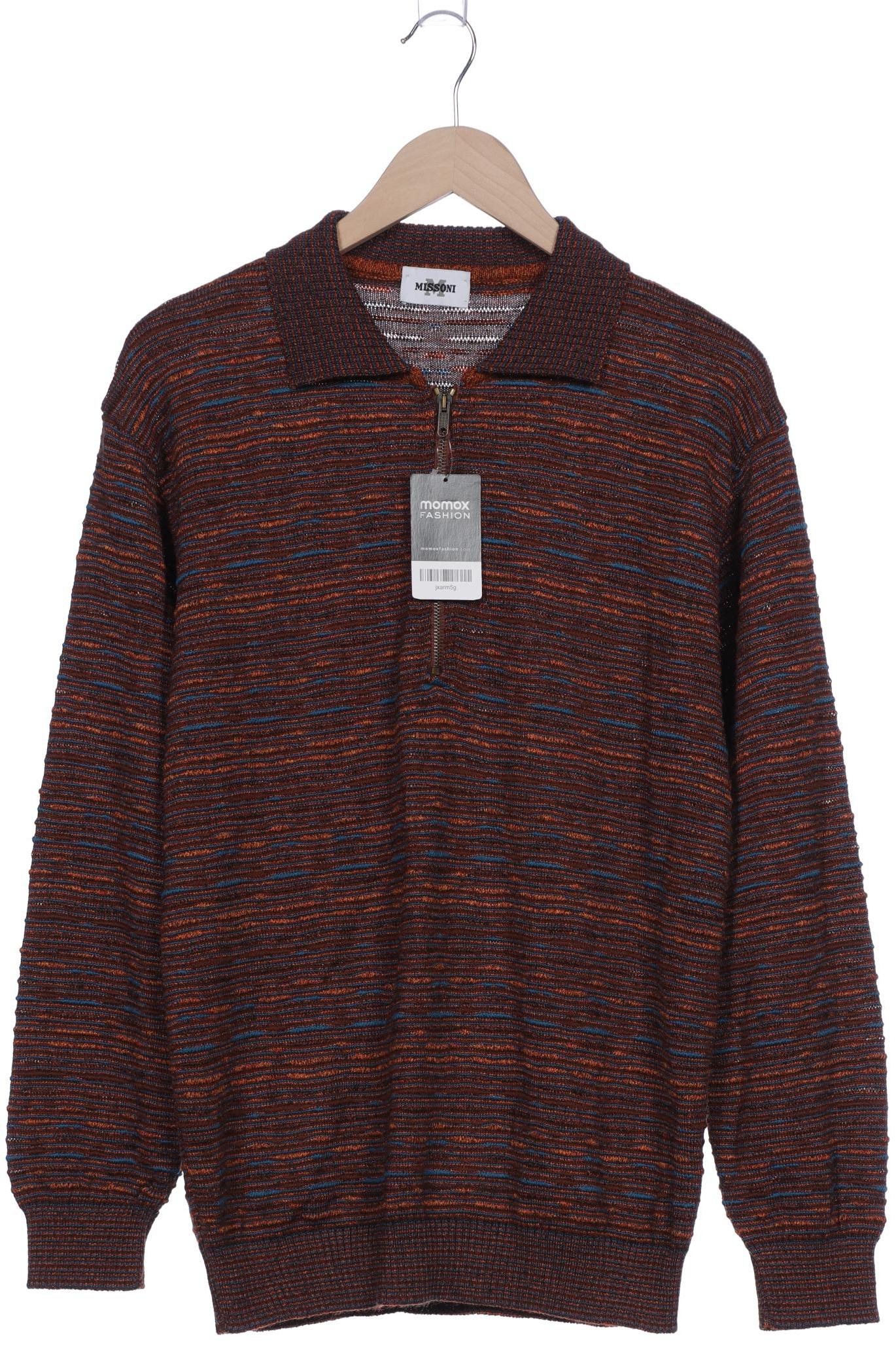 

M Missoni Herren Pullover, braun, Gr. 52