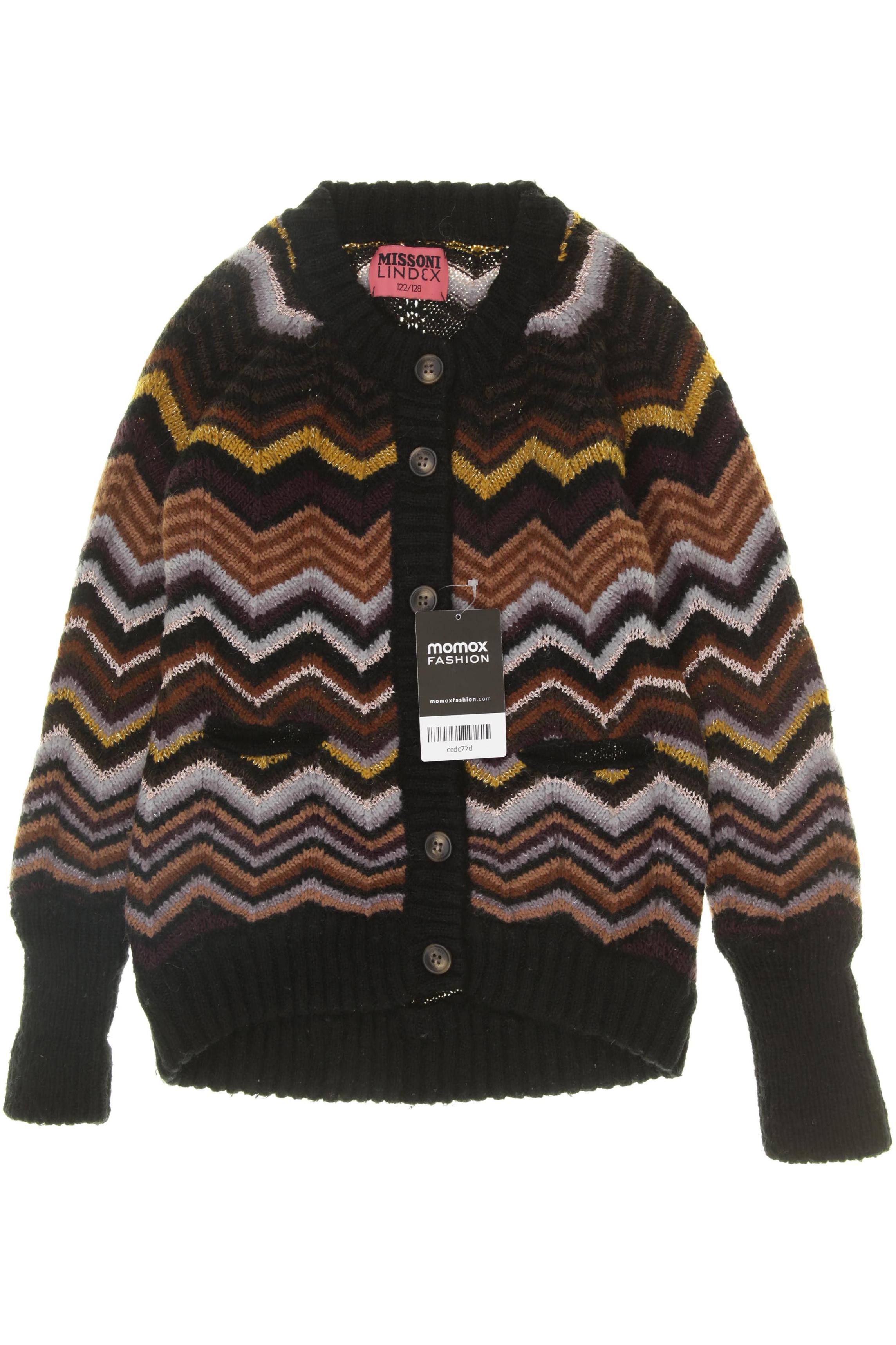 

M Missoni Damen Strickjacke, schwarz, Gr. 122