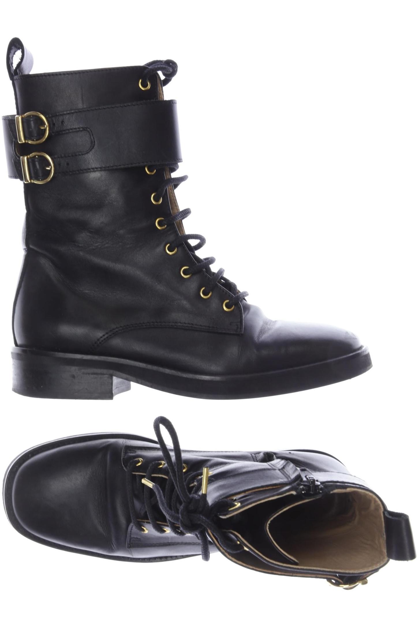 

M. Moustache Damen Stiefelette, schwarz, Gr. 37