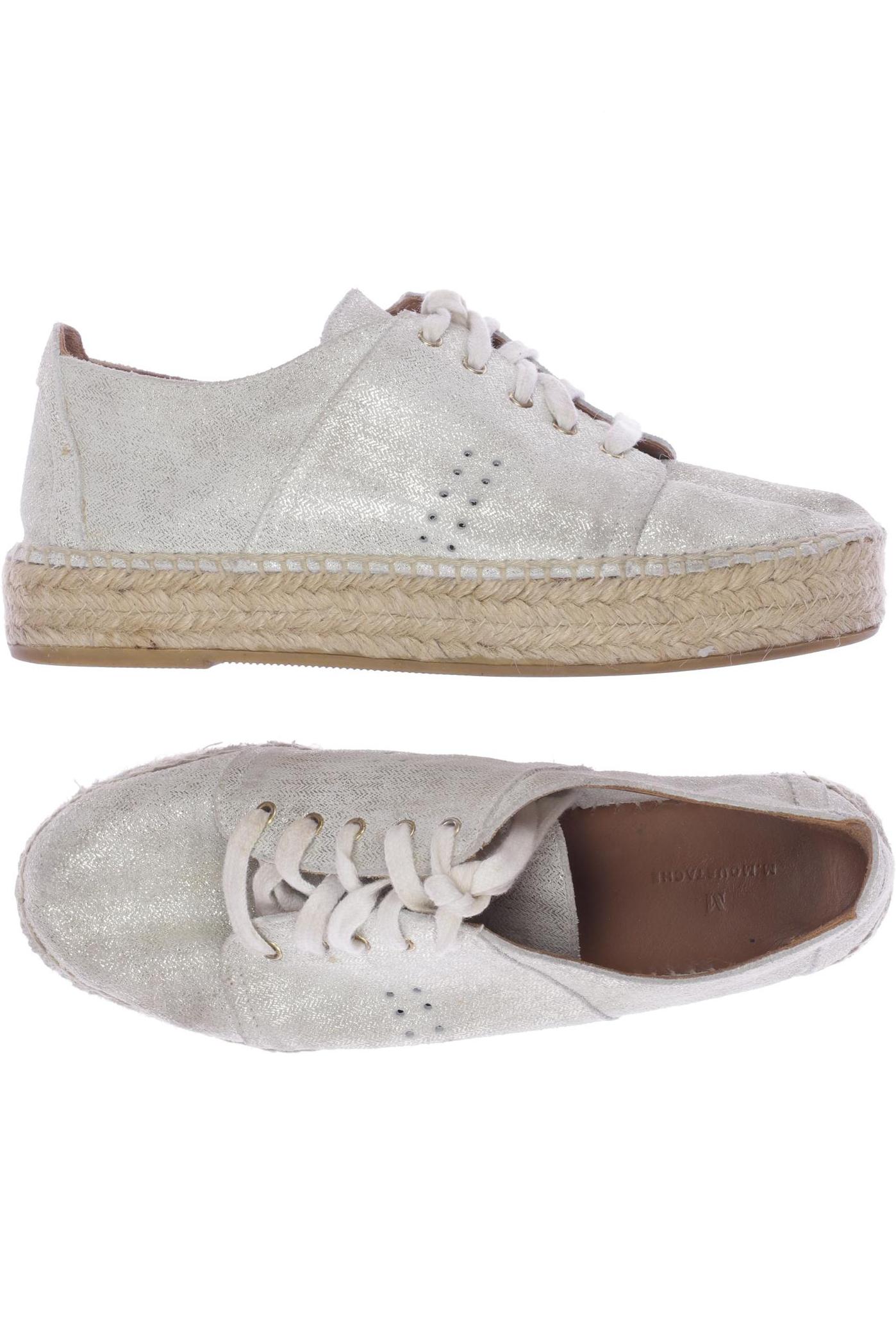 

M. Moustache Damen Halbschuh, cremeweiß, Gr. 37