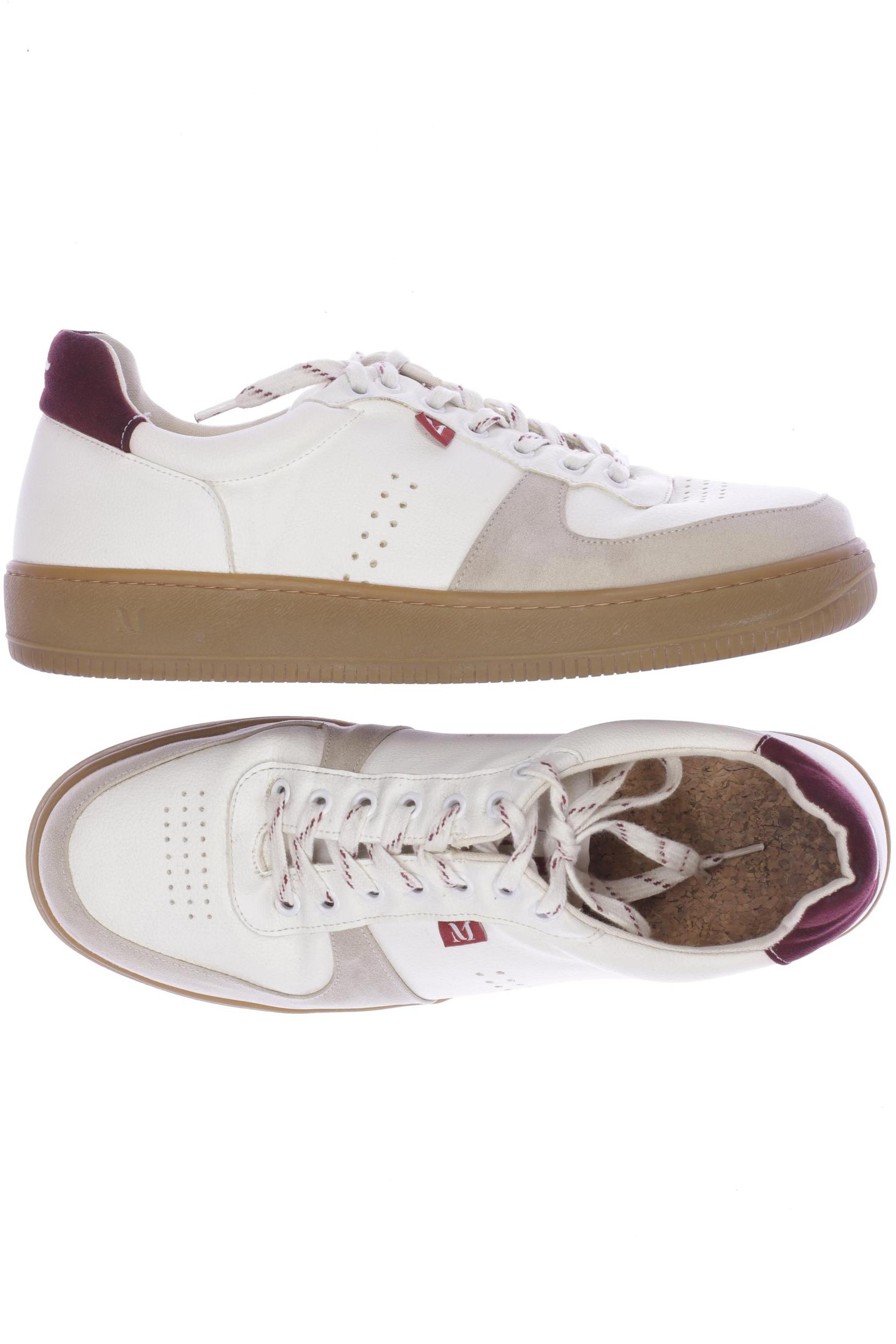 

M. Moustache Herren Halbschuh, weiß, Gr. 44