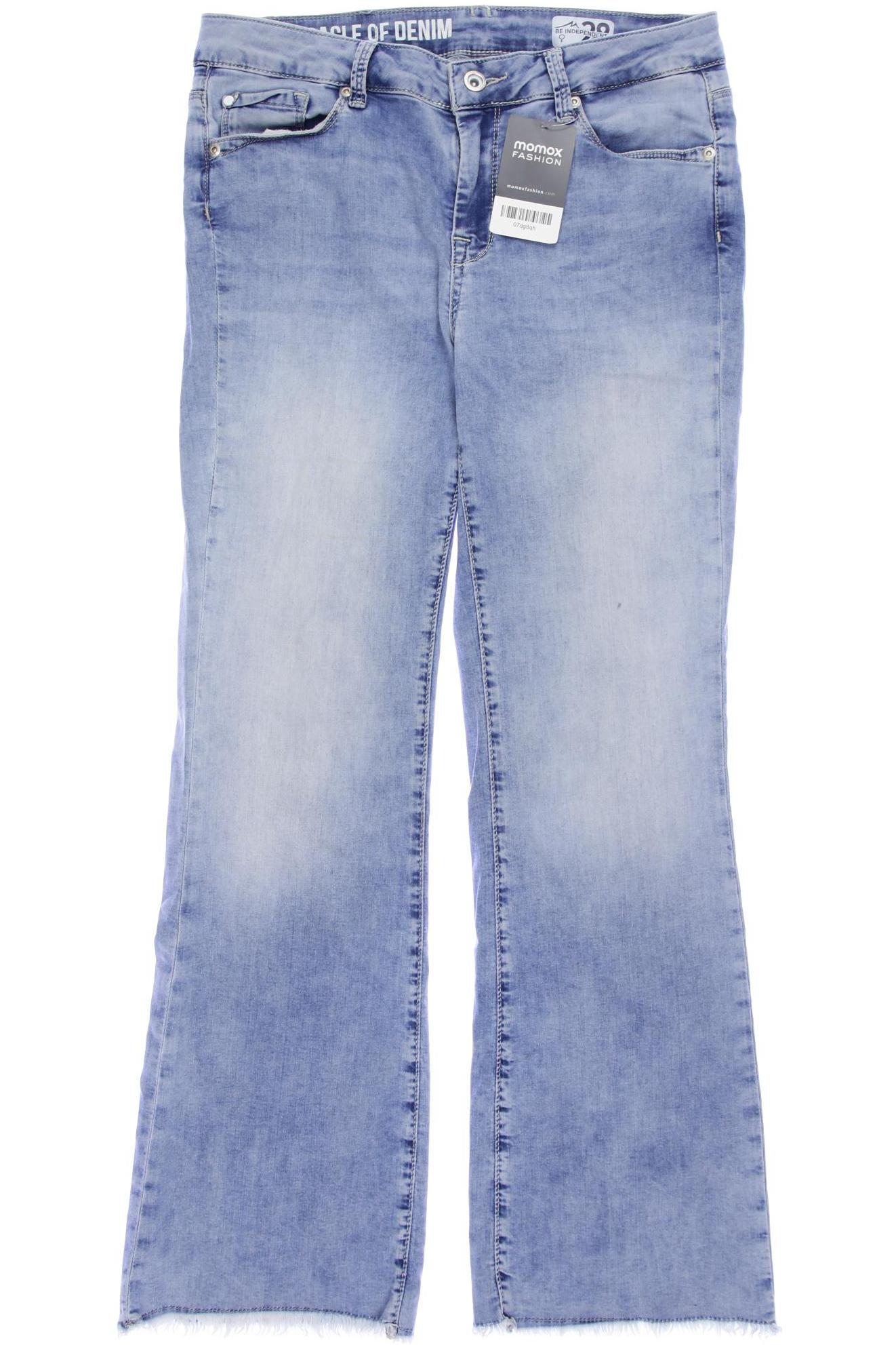 

M.o.d. Miracle of Denim Damen Jeans, blau, Gr. 28