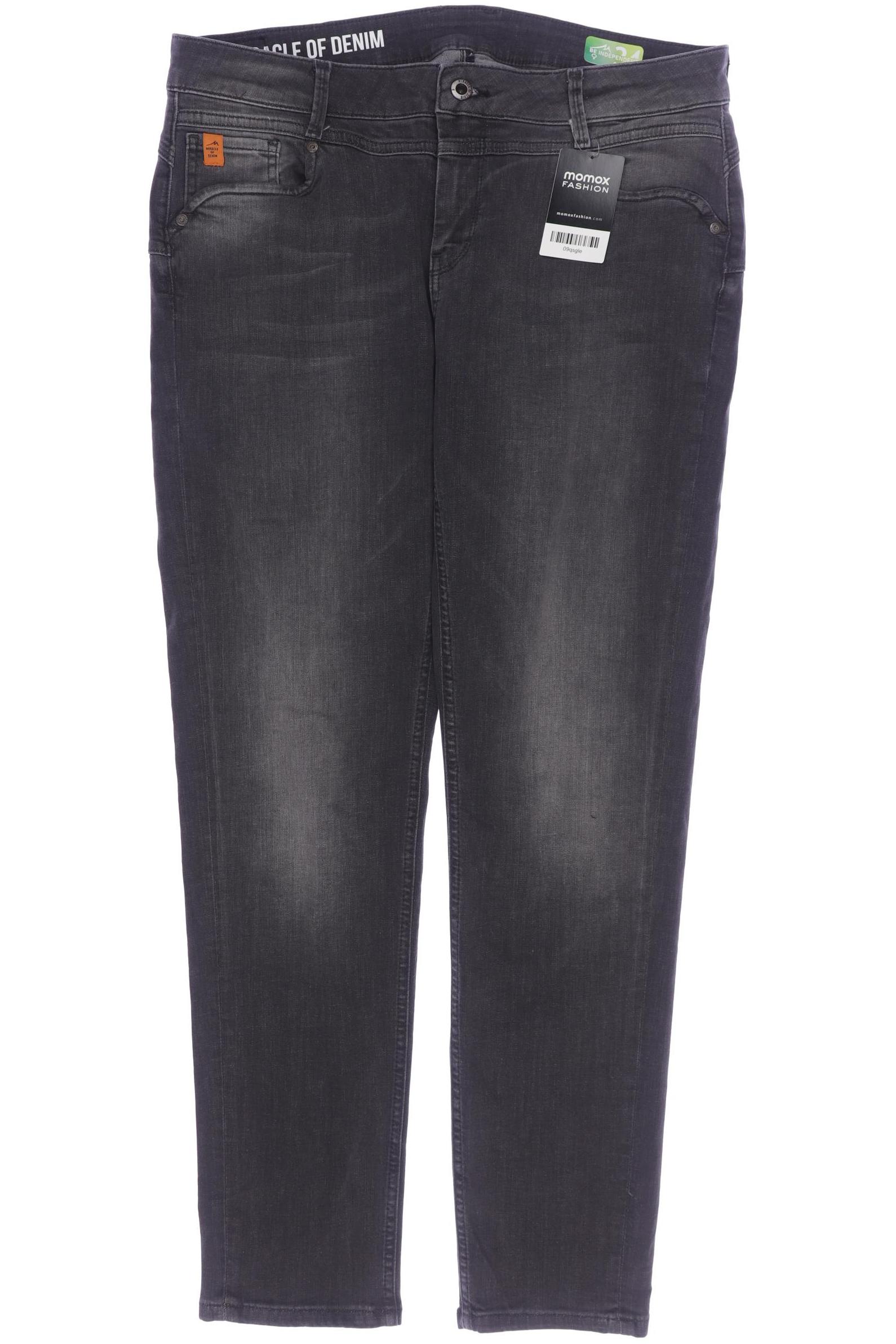 

M.o.d. Miracle of Denim Damen Jeans, grau, Gr. 34