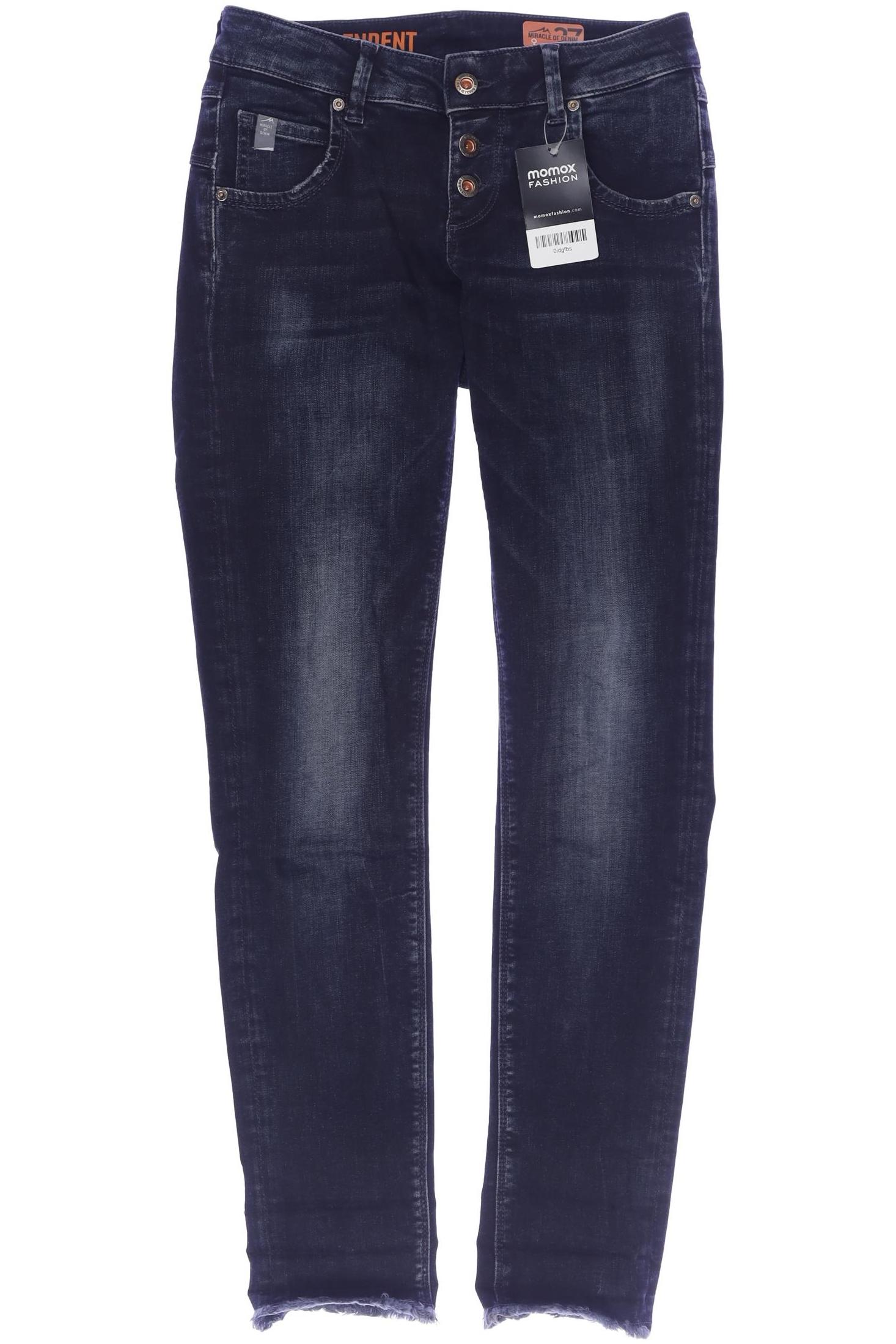 

M.o.d. Miracle of Denim Damen Jeans, marineblau, Gr. 27