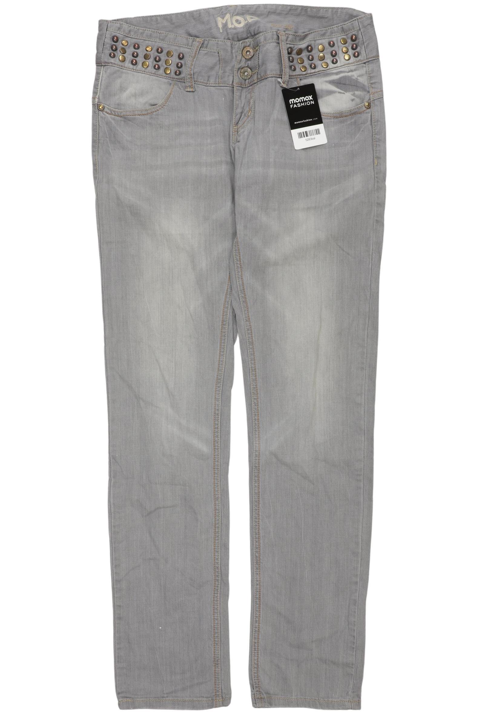 

M.o.d. Miracle of Denim Damen Jeans, grau, Gr. 30