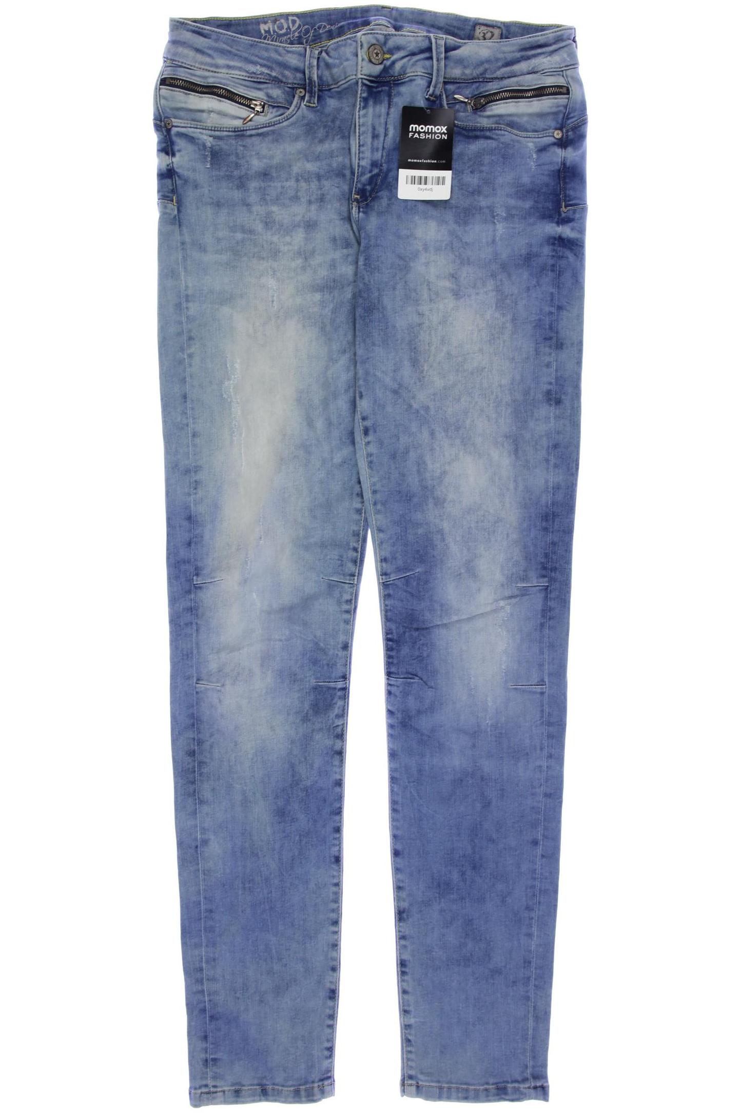

M.o.d. Miracle of Denim Damen Jeans, blau, Gr. 32
