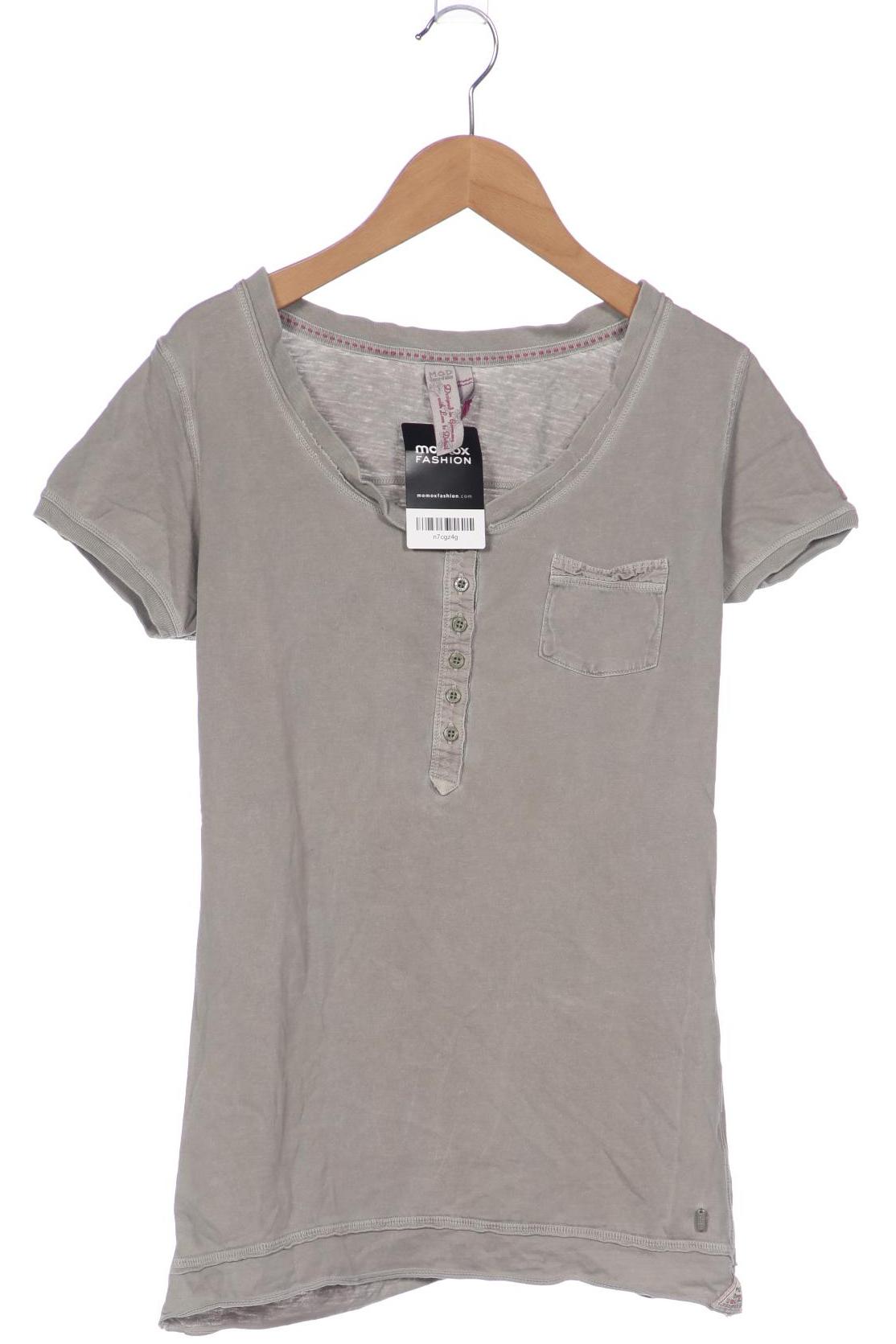 

M.o.d. Miracle of Denim Damen T-Shirt, grau, Gr. 36