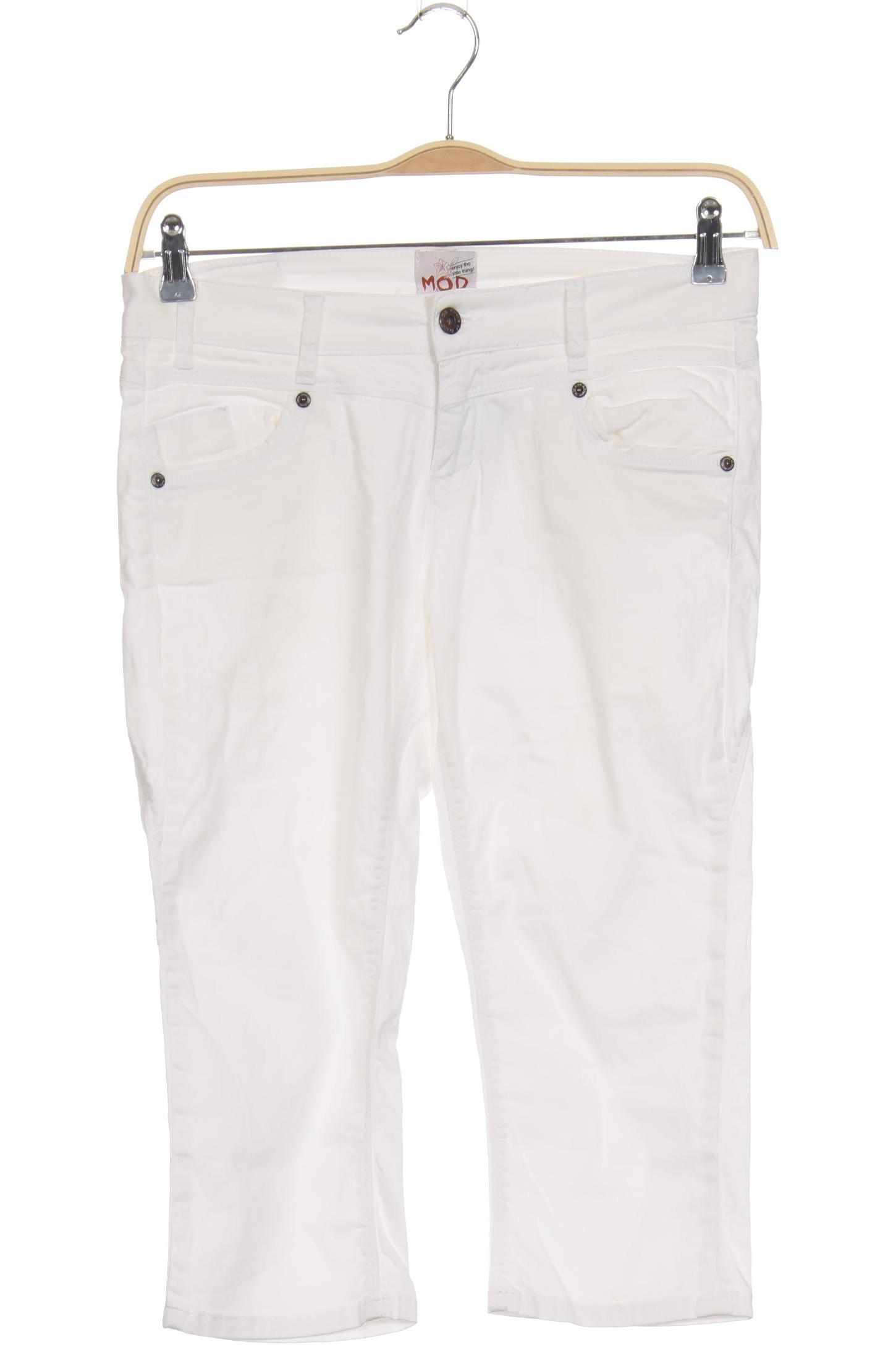 

M.o.d. Miracle of Denim Damen Stoffhose, weiß, Gr. 0