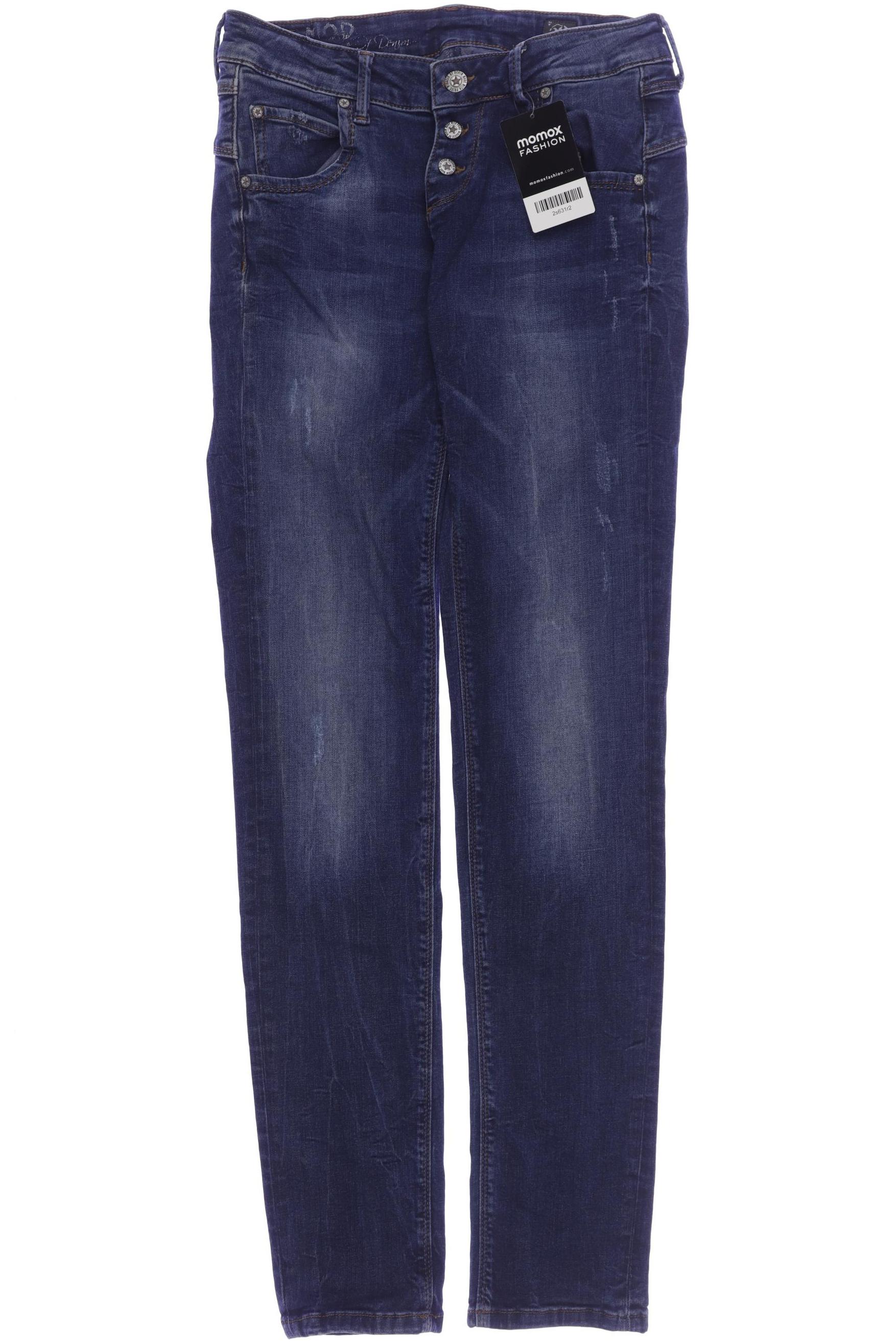 

M.o.d. Miracle of Denim Damen Jeans, marineblau, Gr. 28