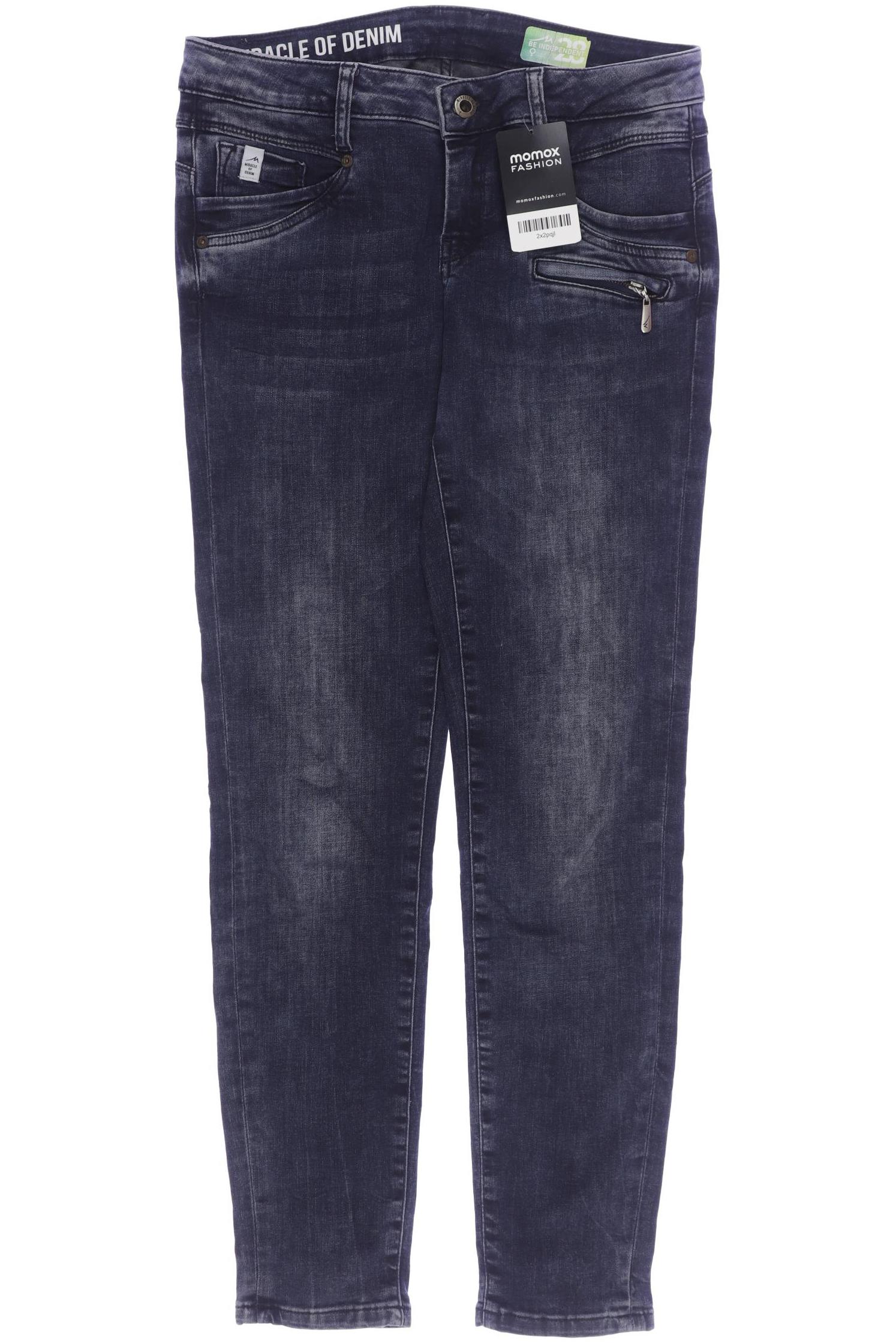 

M.o.d. Miracle of Denim Damen Jeans, marineblau, Gr. 28