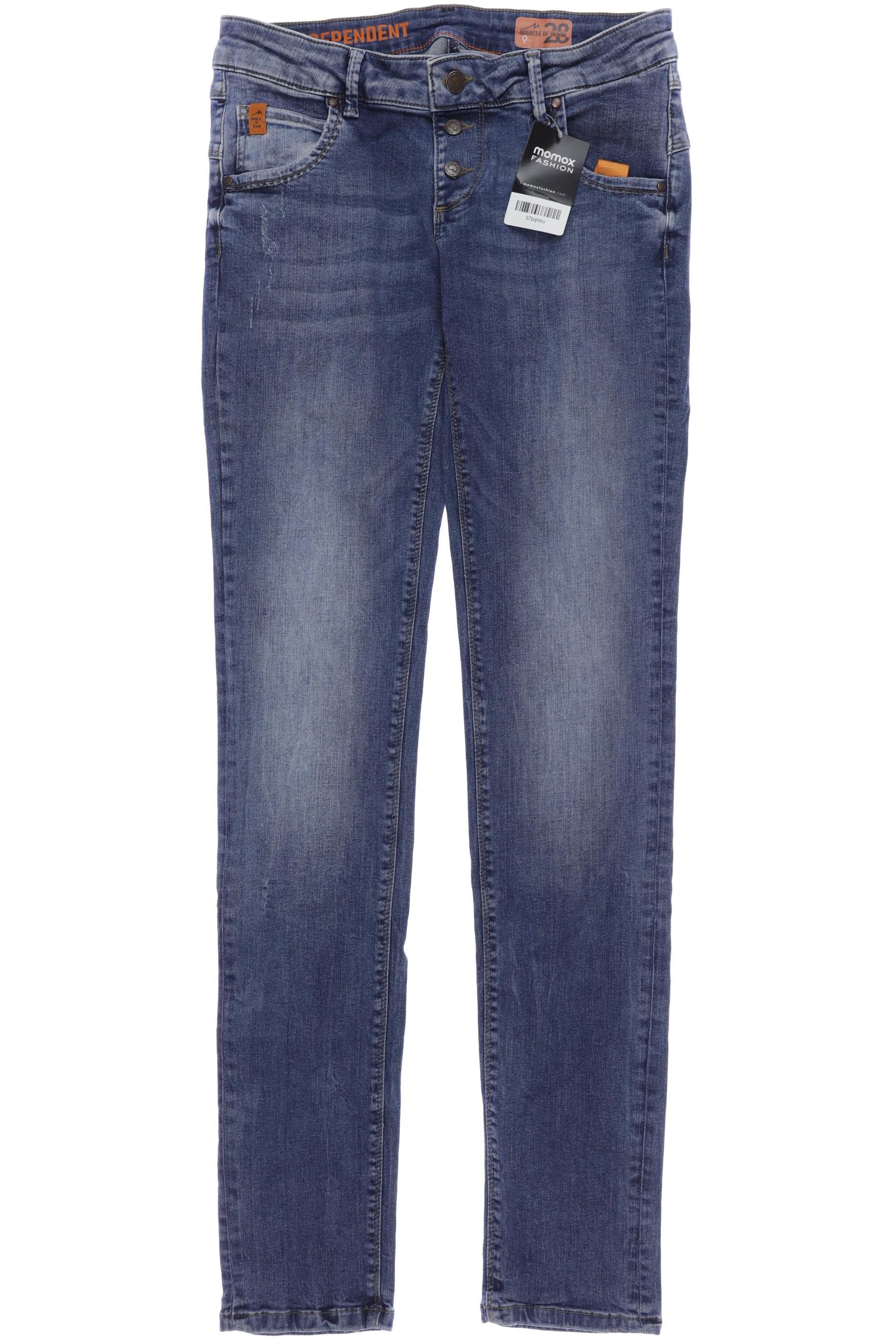 

M.o.d. Miracle of Denim Damen Jeans, blau, Gr. 28