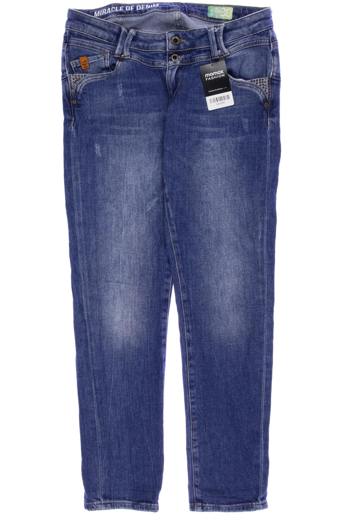 

M.o.d. Miracle of Denim Damen Jeans, blau, Gr. 30
