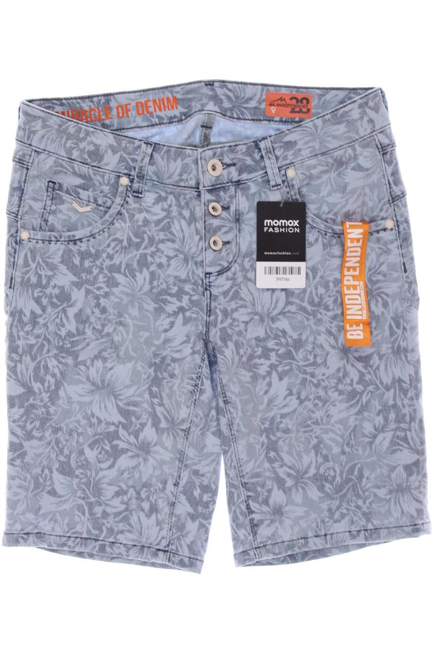 

M.o.d. Miracle of Denim Damen Shorts, blau, Gr. 28