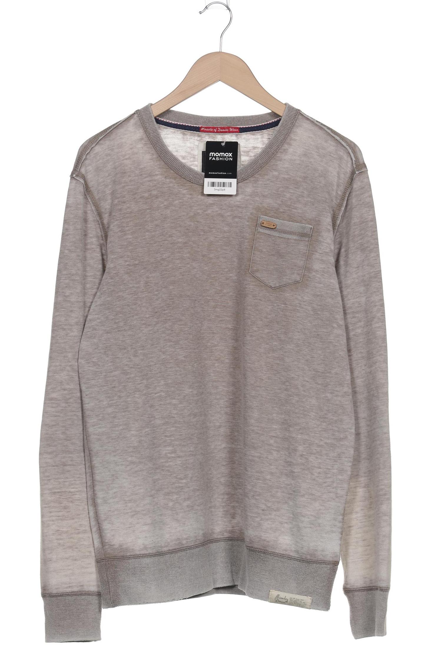 

M.o.d. Miracle of Denim Herren Sweatshirt, grau, Gr. 52