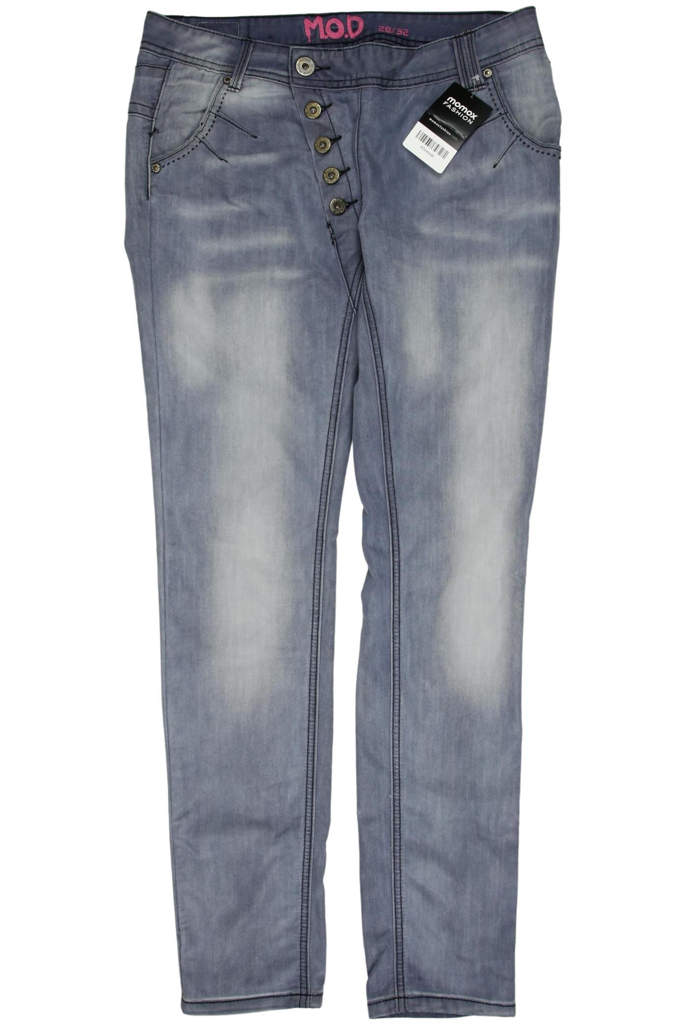 

M.o.d. Miracle of Denim Damen Jeans, grau, Gr. 28