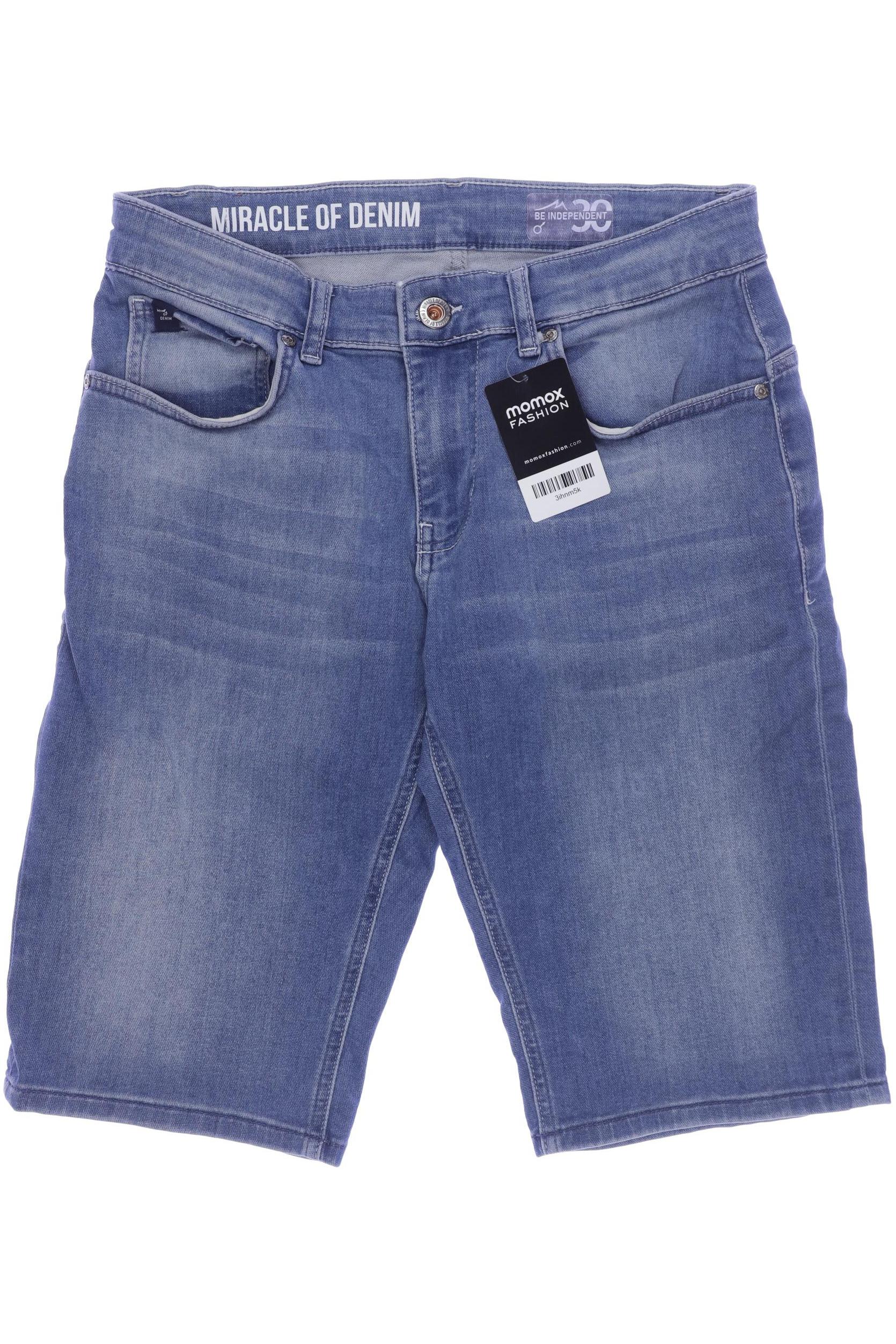 

M.o.d. Miracle of Denim Herren Shorts, blau, Gr. 30