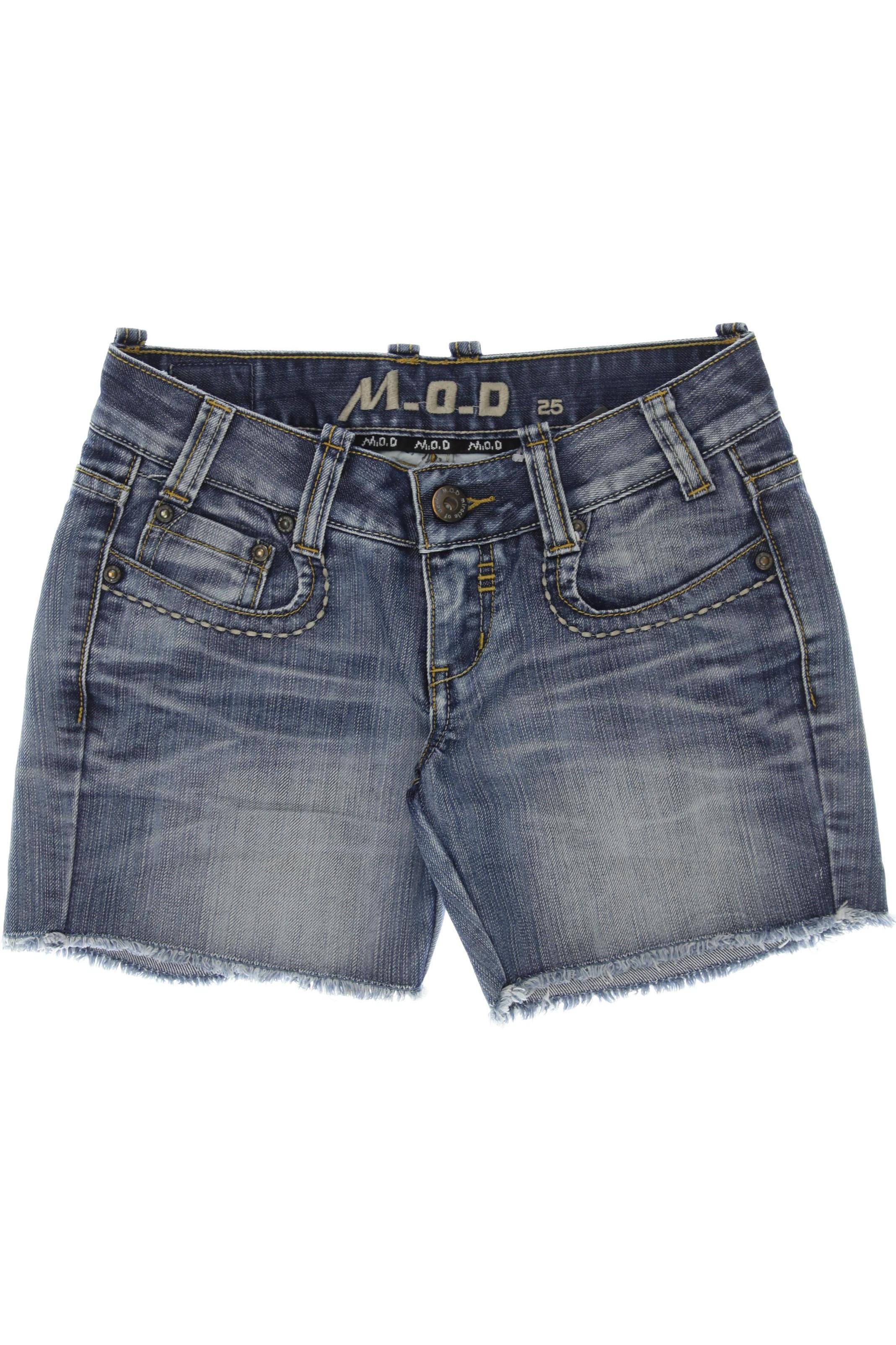 

M.o.d. Miracle of Denim Damen Shorts, blau, Gr. 25