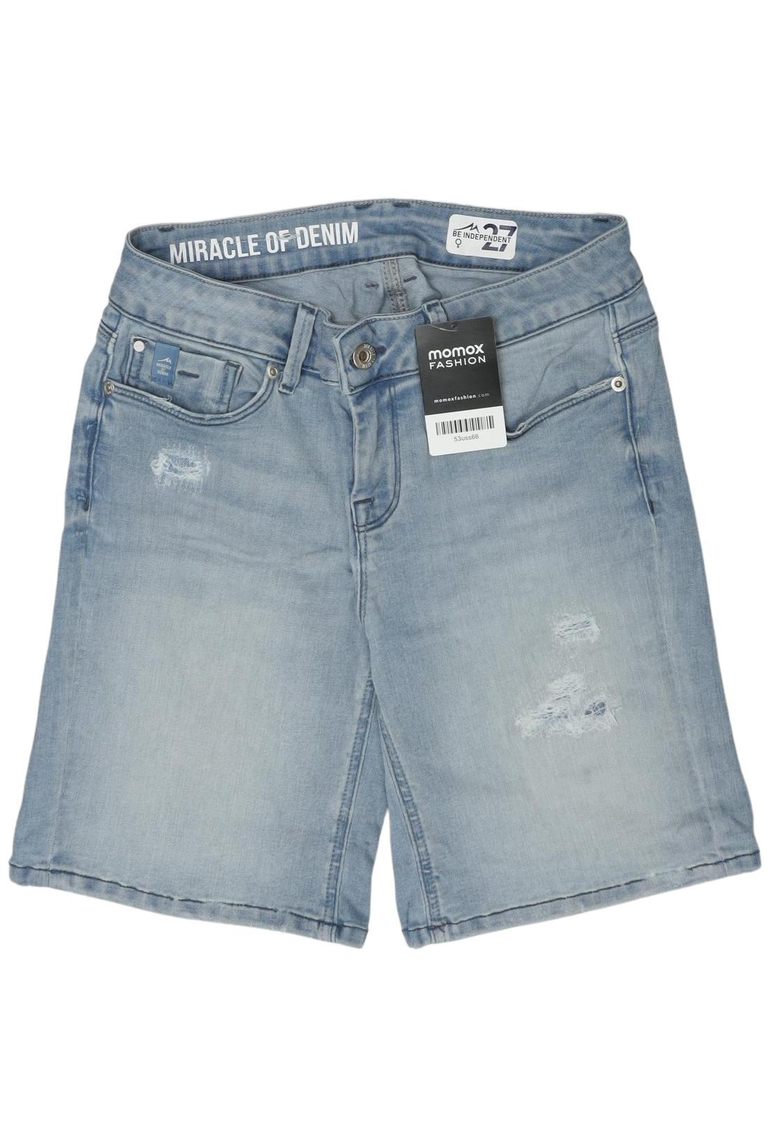 

M.o.d. Miracle of Denim Damen Shorts, hellblau, Gr. 27