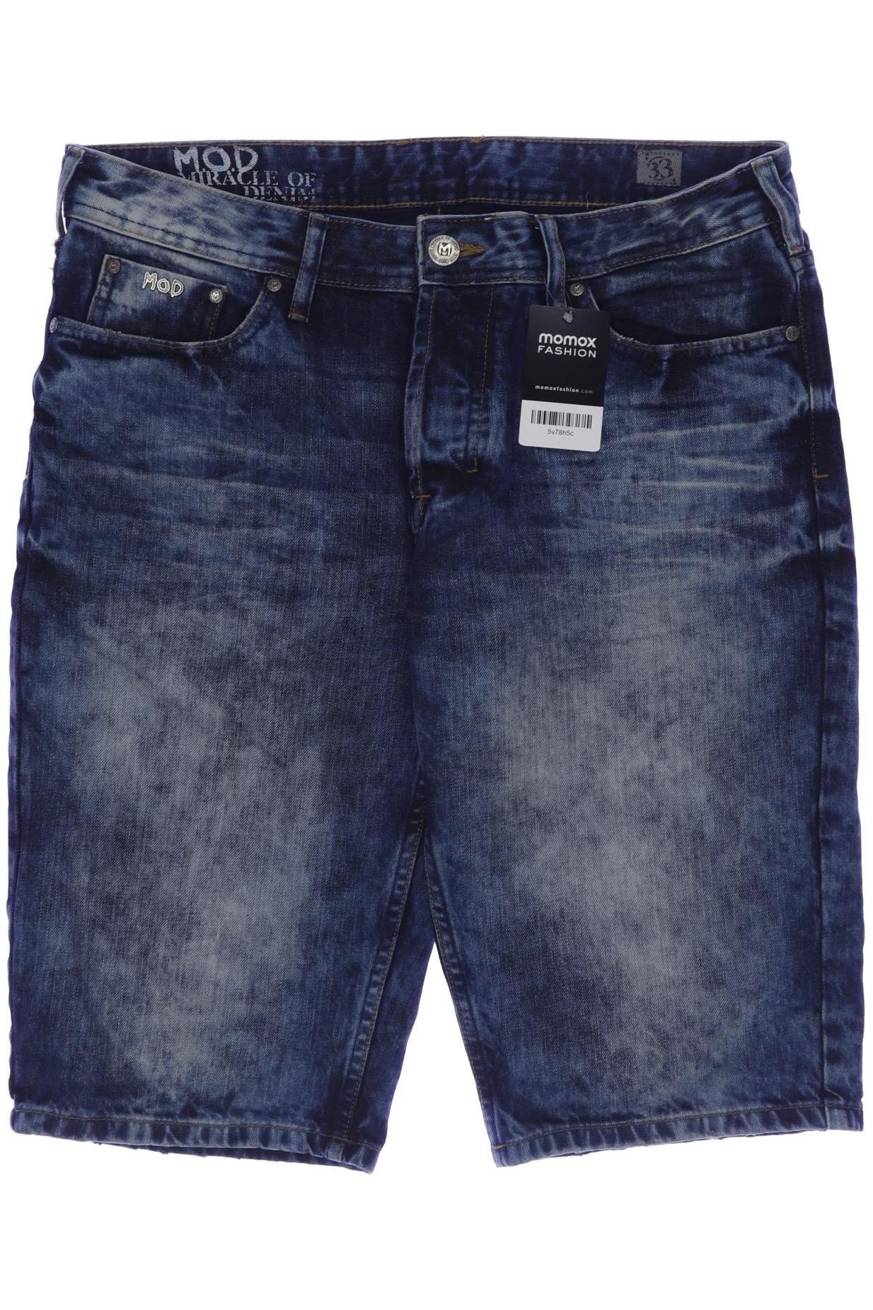 

M.o.d. Miracle of Denim Herren Shorts, blau, Gr. 33