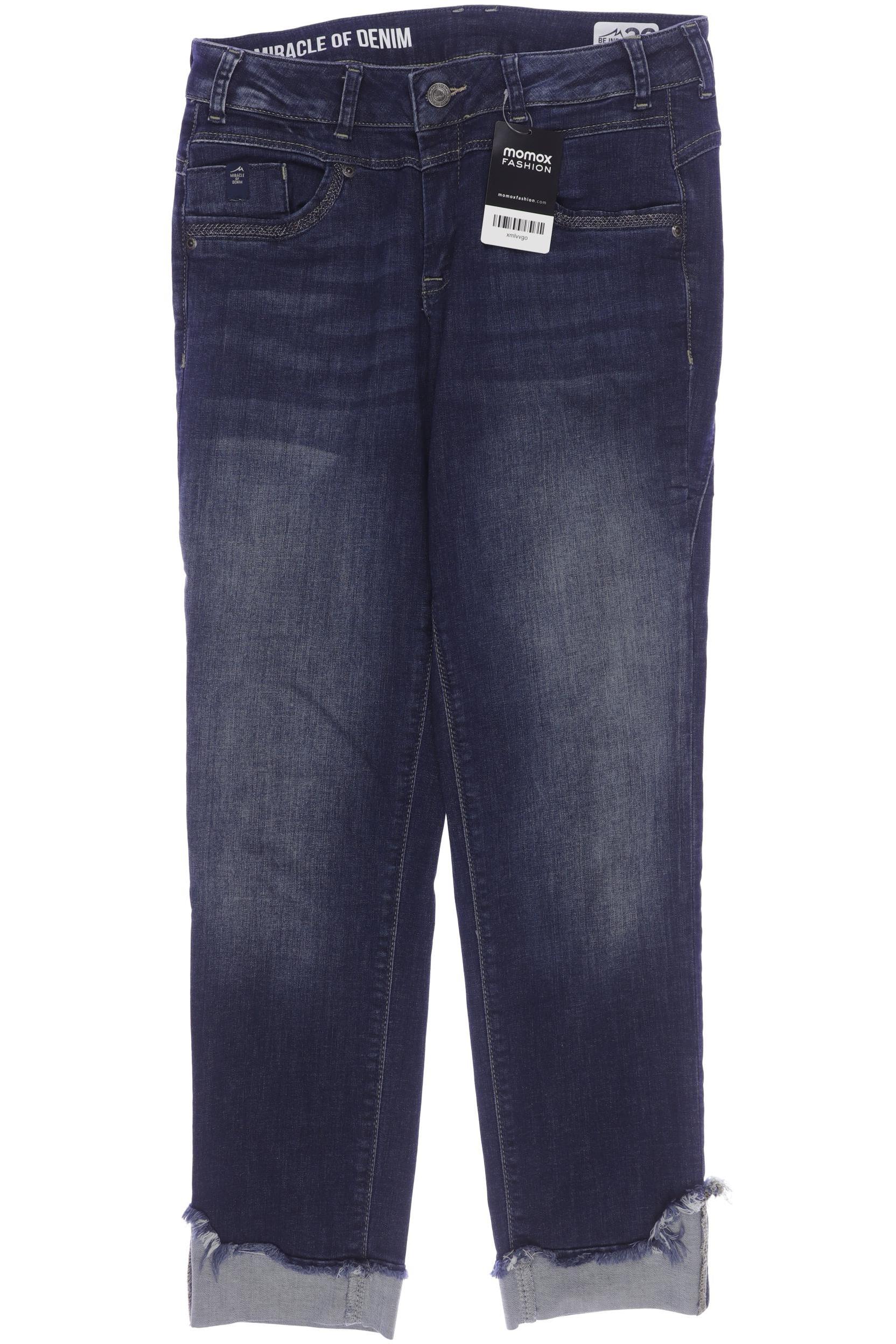 

M.o.d. Miracle of Denim Damen Jeans, marineblau, Gr. 29