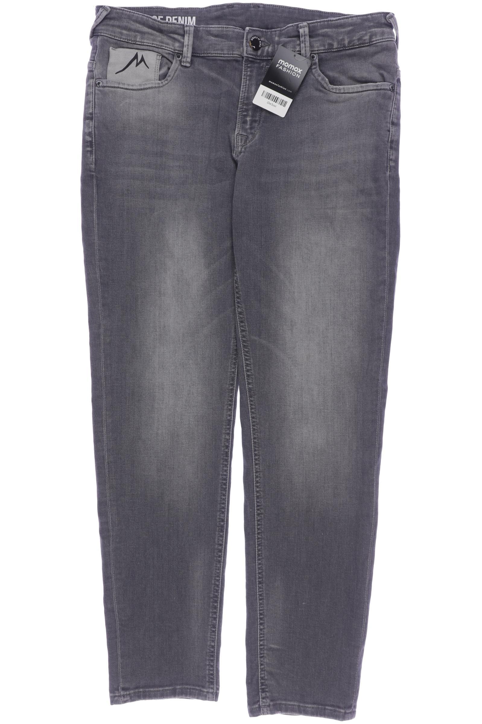 

M.o.d. Miracle of Denim Herren Jeans, grau, Gr. 33