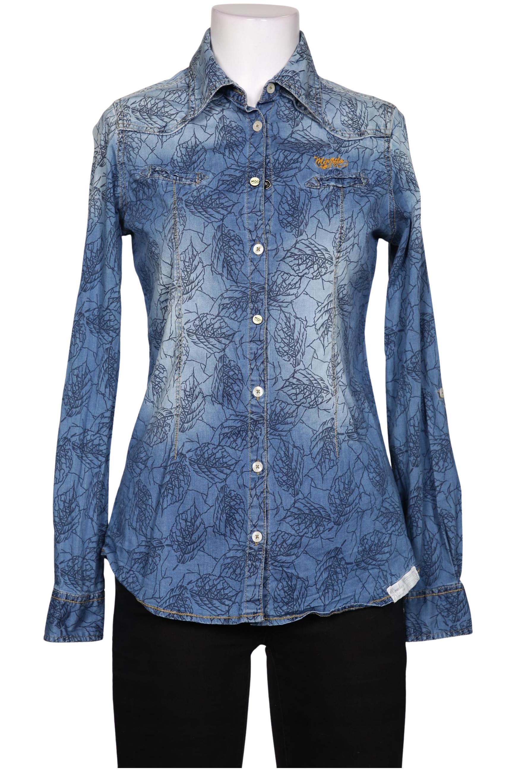 

M.o.d. Miracle of Denim Damen Bluse, blau, Gr. 36