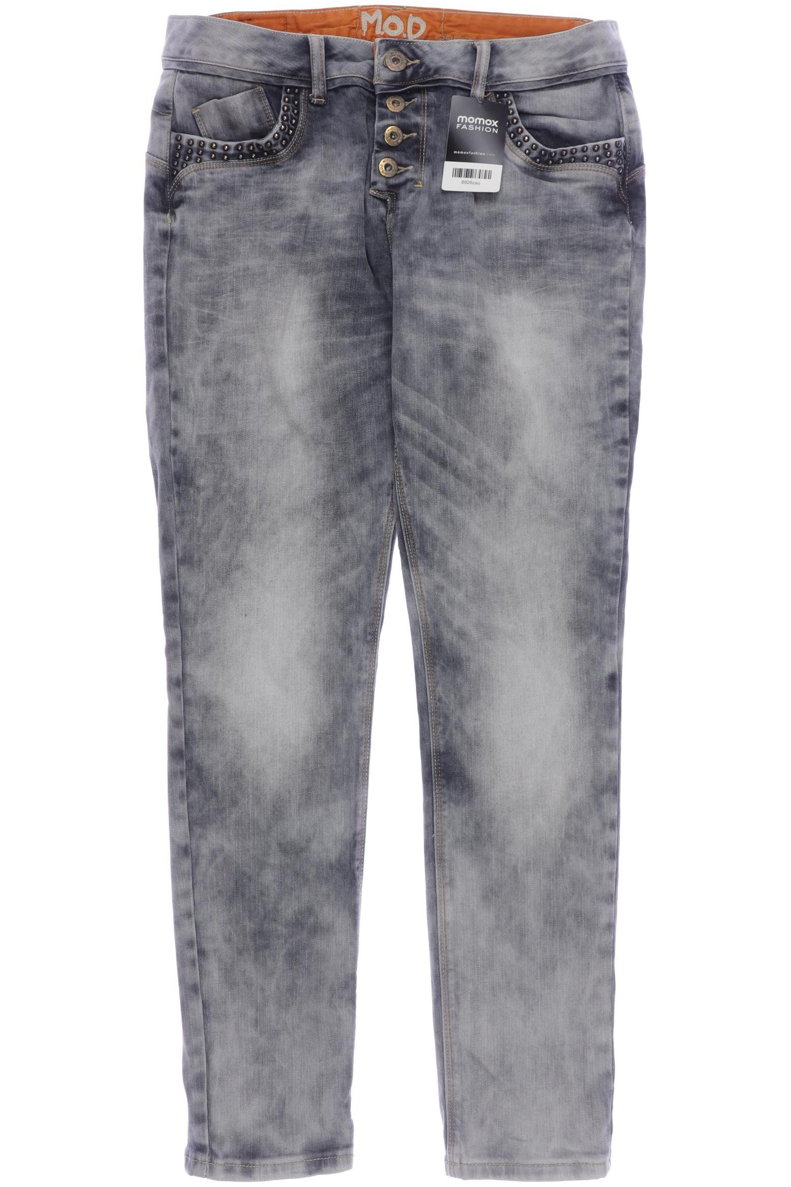 

M.o.d. Miracle of Denim Damen Jeans, grau, Gr. 29