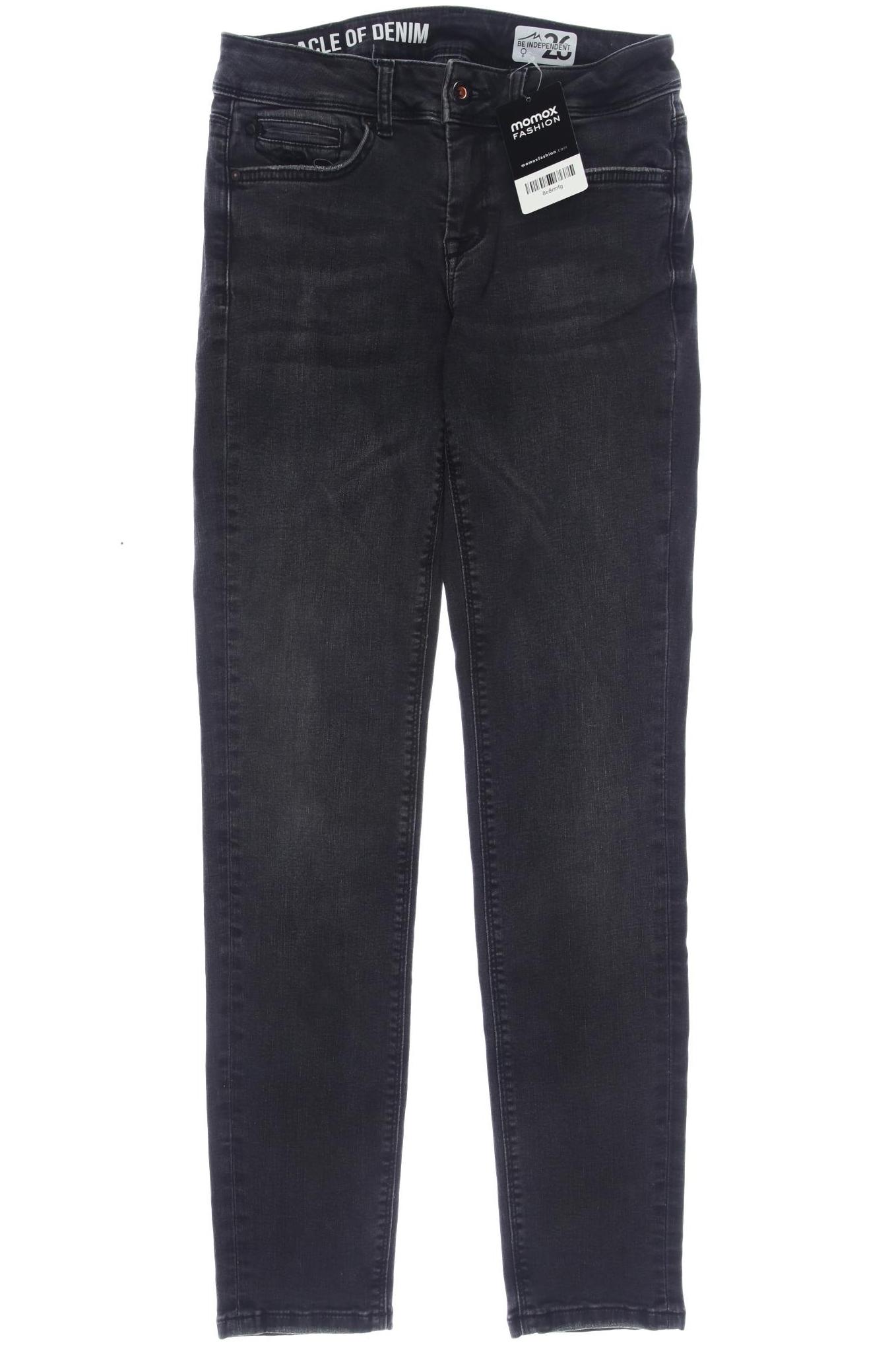 

M.o.d. Miracle of Denim Damen Jeans, grau, Gr. 26