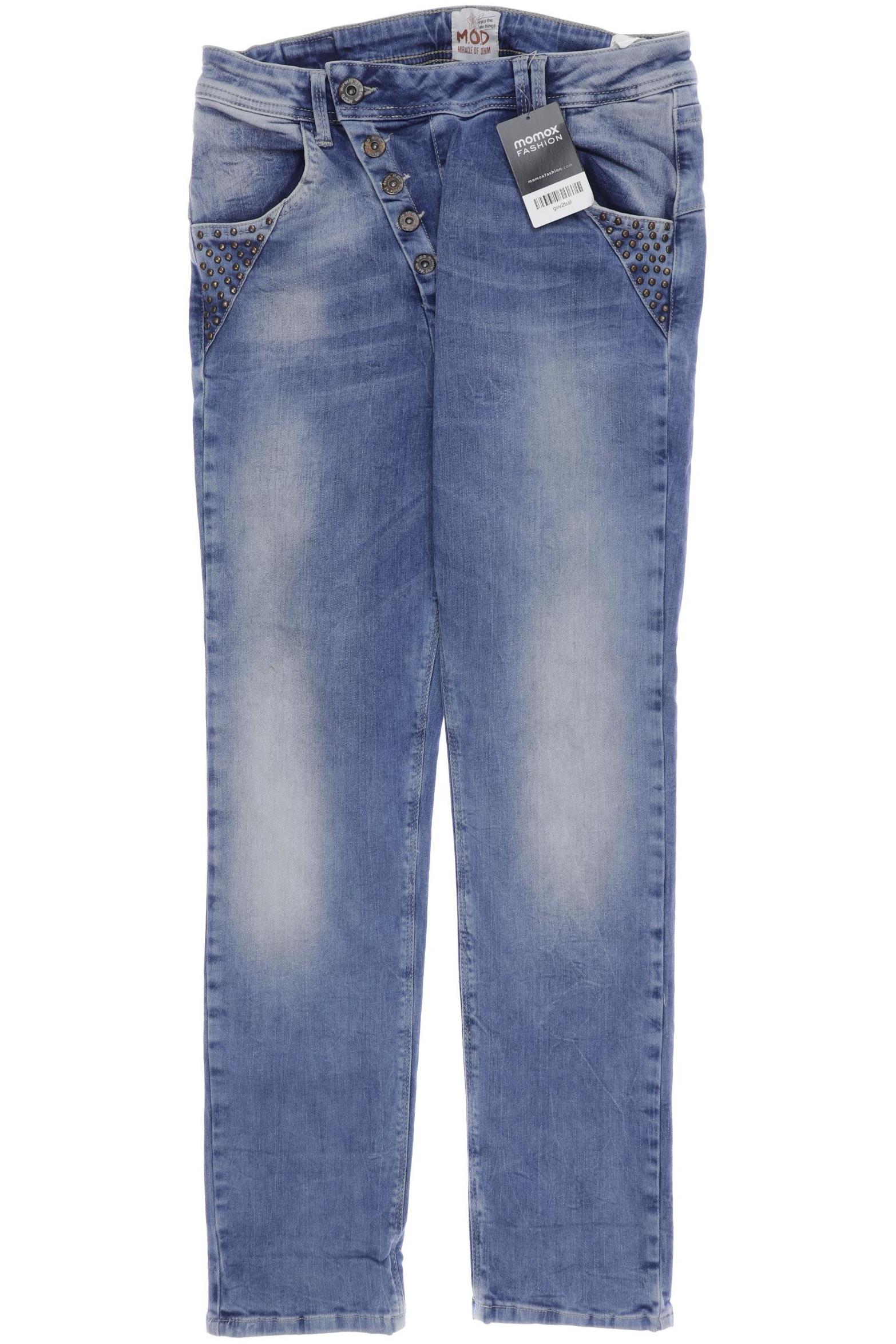 

M.o.d. Miracle of Denim Damen Jeans, blau, Gr. 28