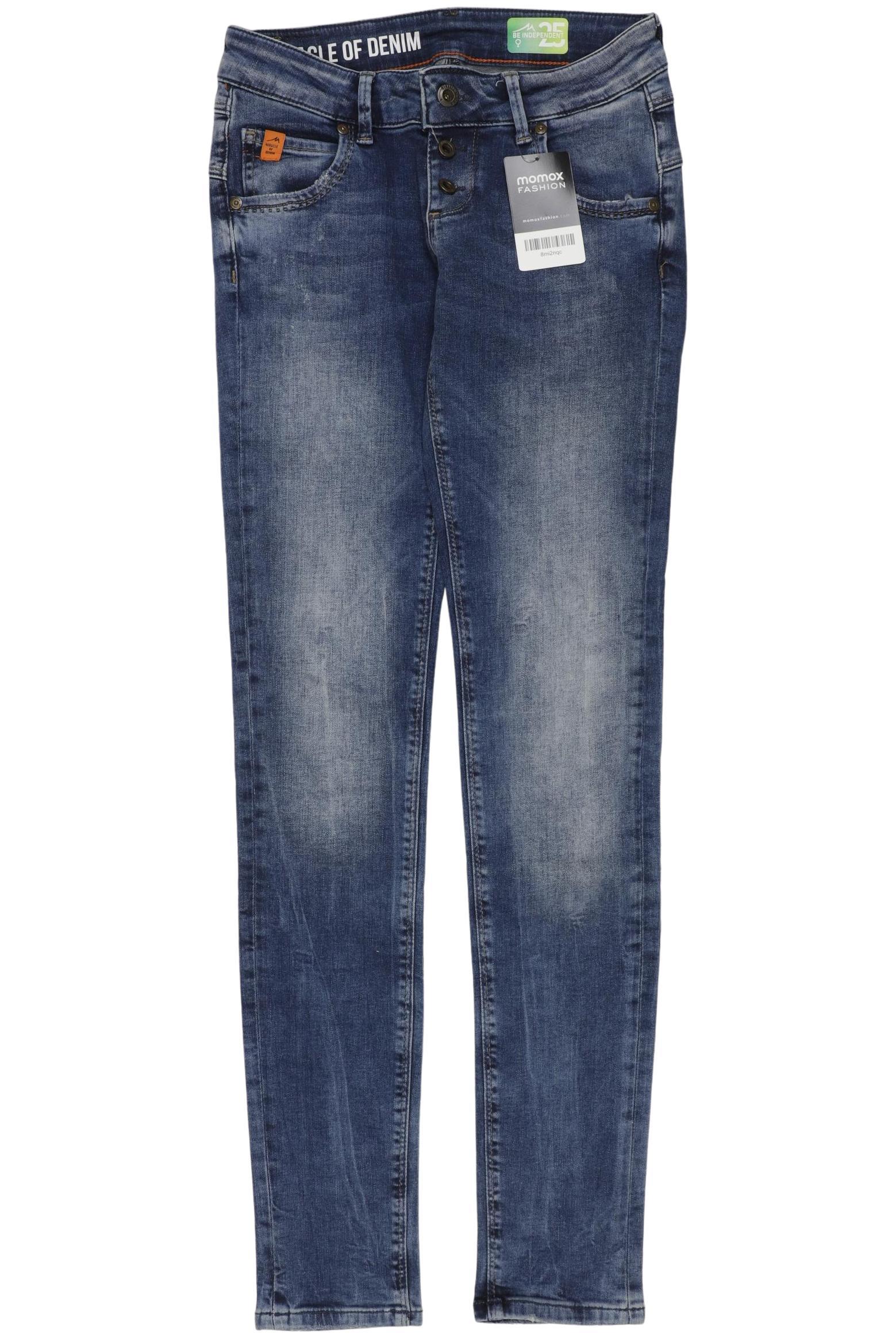 

M.o.d. Miracle of Denim Damen Jeans, blau, Gr. 25