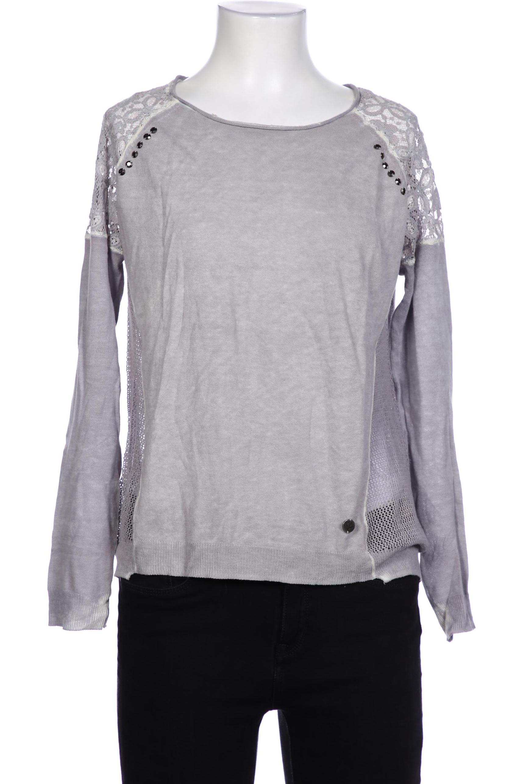 

M.o.d. Miracle of Denim Damen Pullover, grau, Gr. 34