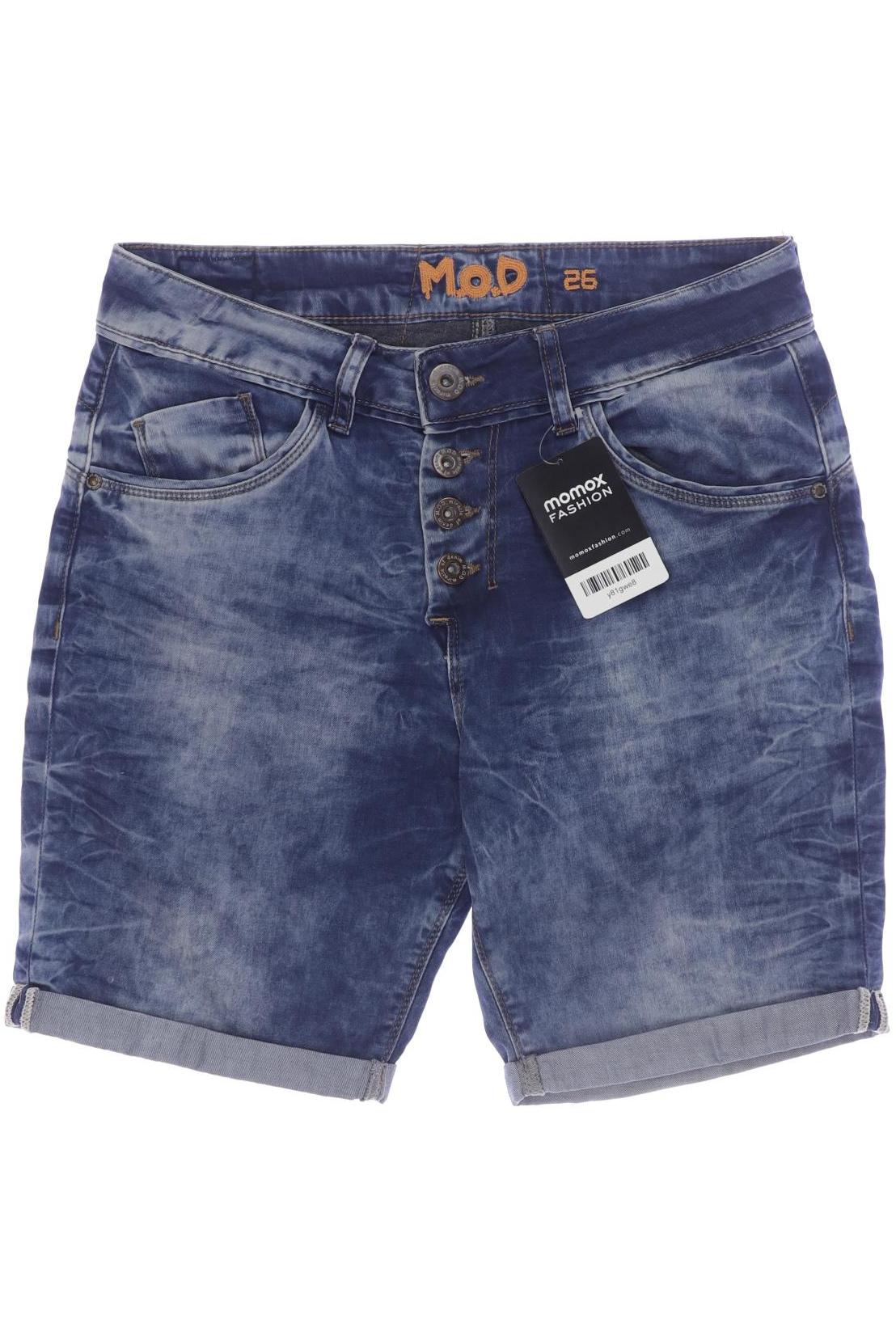 

M.o.d. Miracle of Denim Damen Shorts, blau, Gr. 26