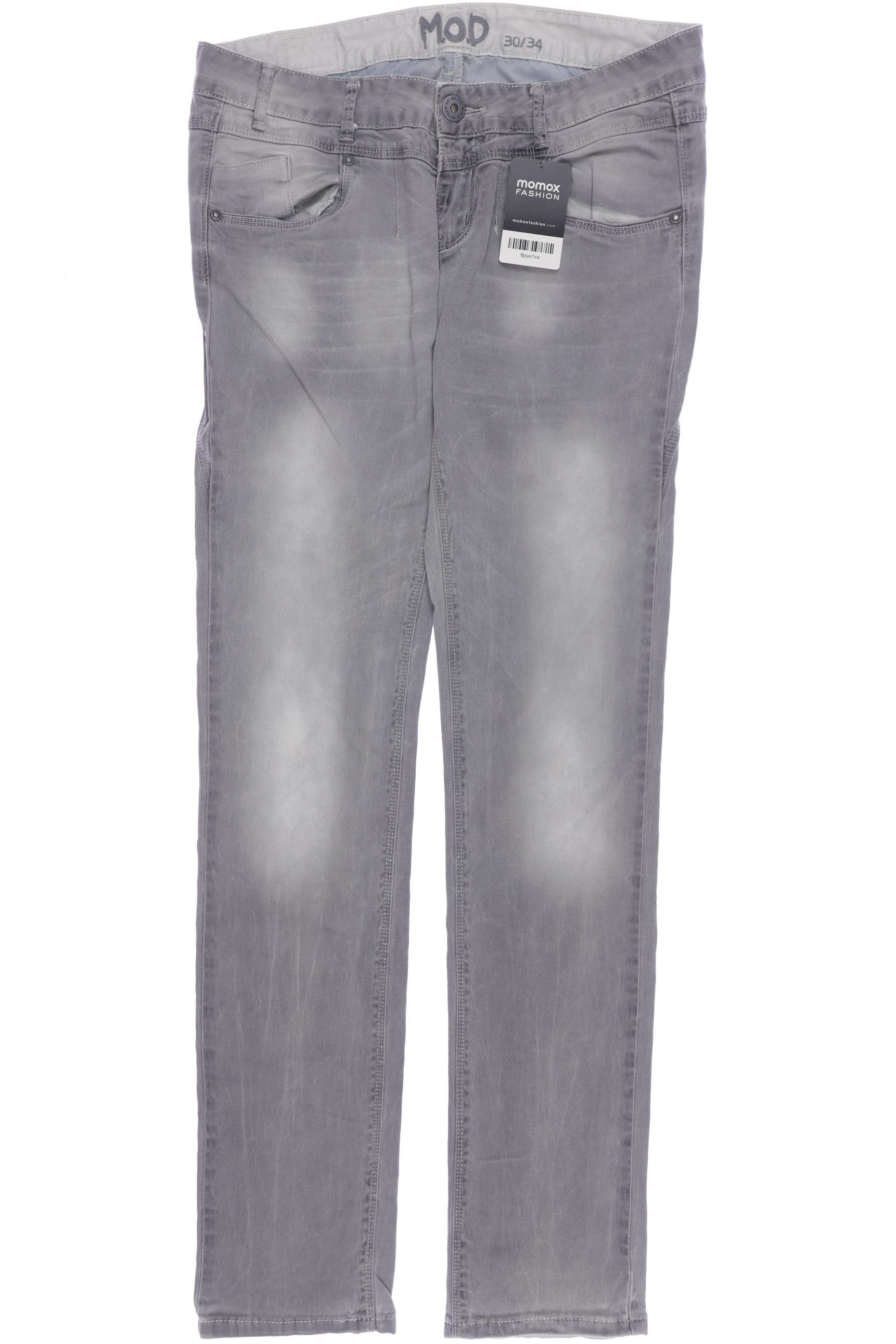 

M.o.d. Miracle of Denim Damen Jeans, grau, Gr. 30