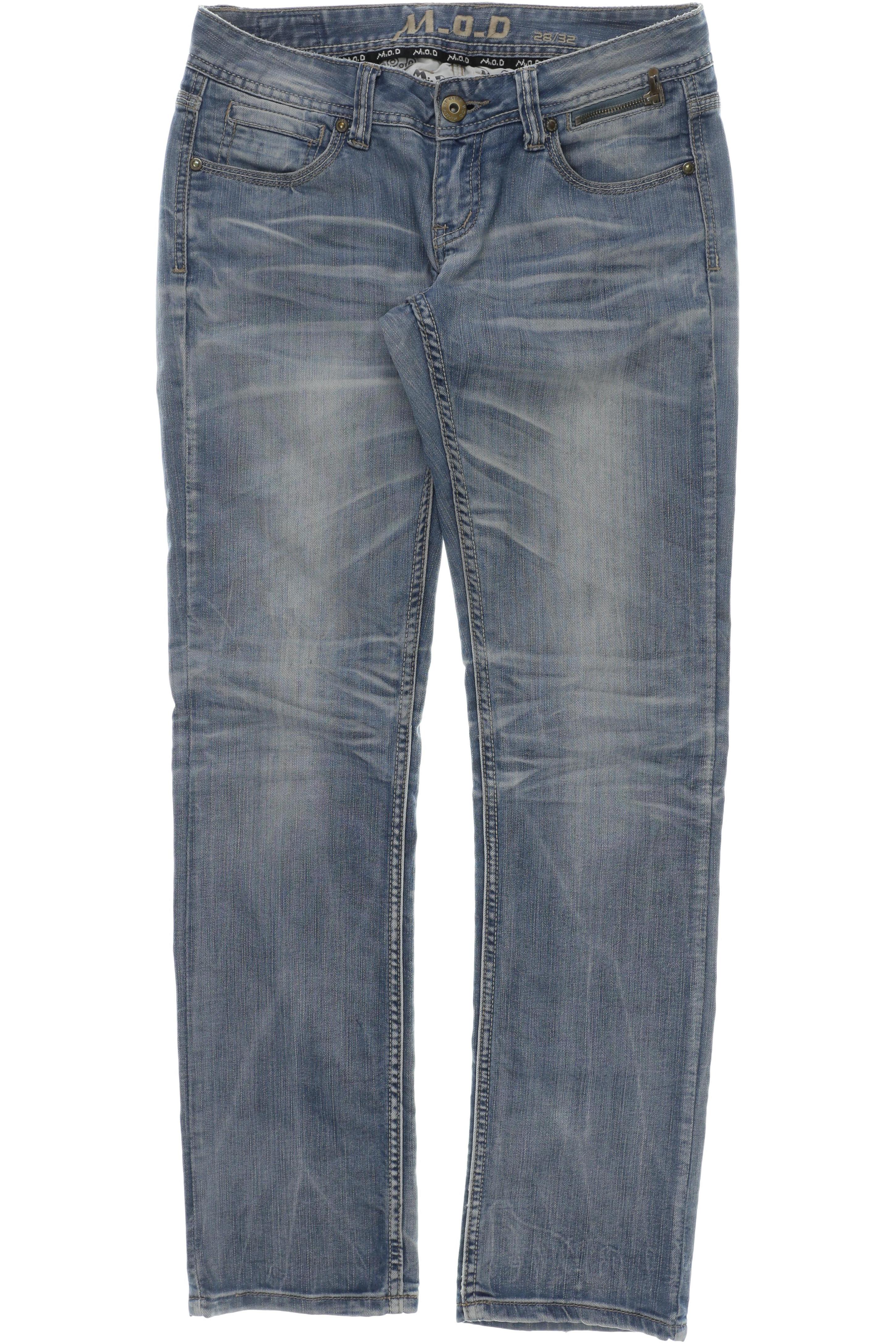 

M.o.d. Miracle of Denim Damen Jeans, rot, Gr. 28