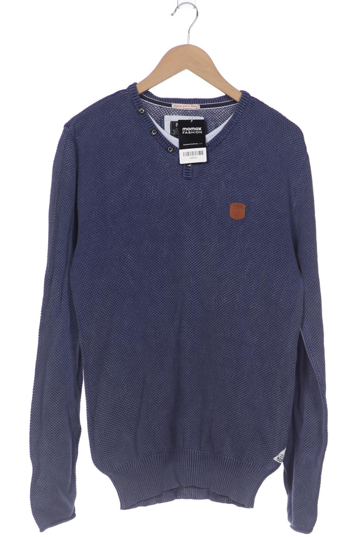 Thumbnail - M.o.d. Miracle of Denim Herren Pullover, marineblau, Gr. 46