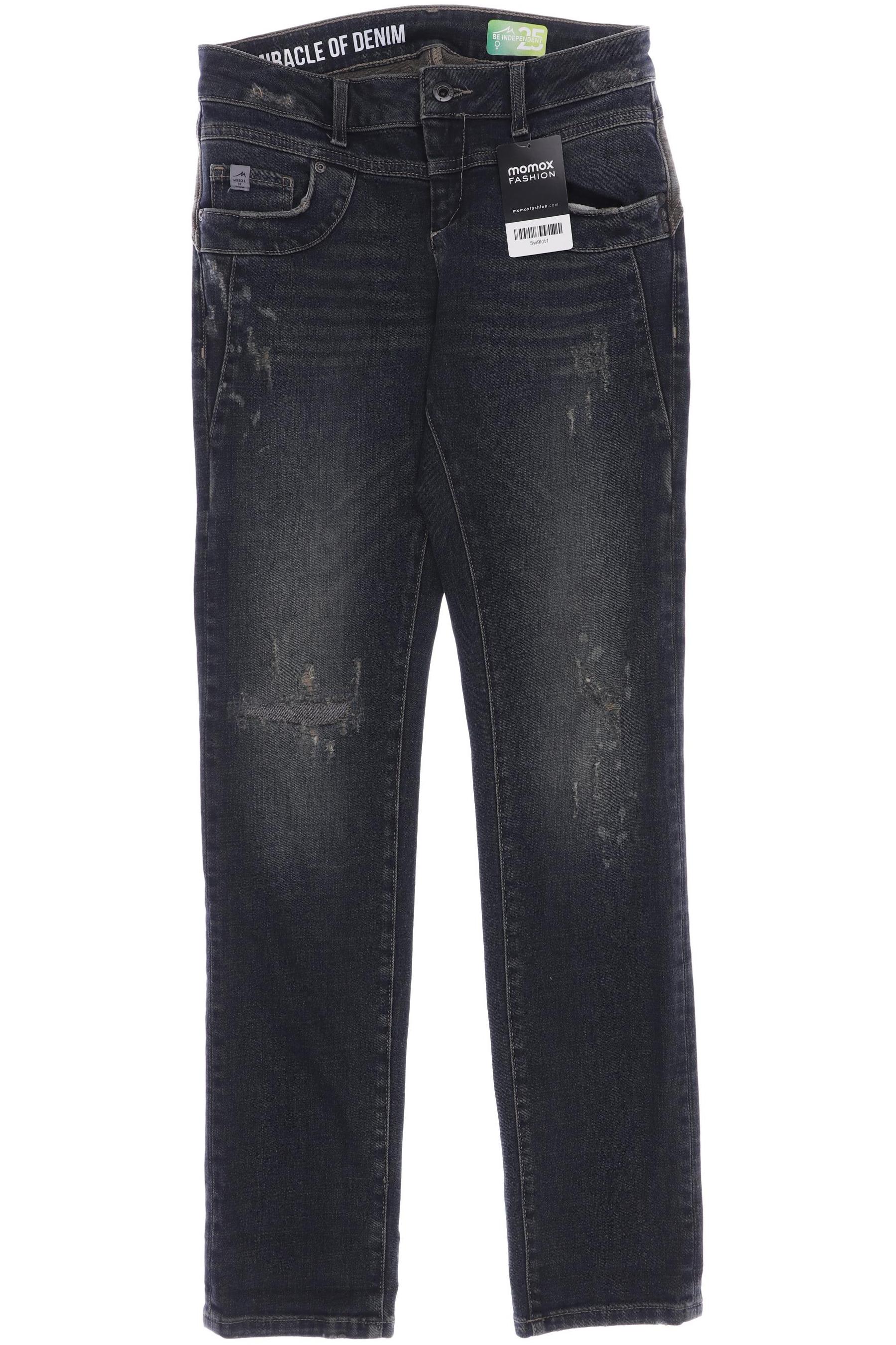 

M.o.d. Miracle of Denim Damen Jeans, blau, Gr. 25