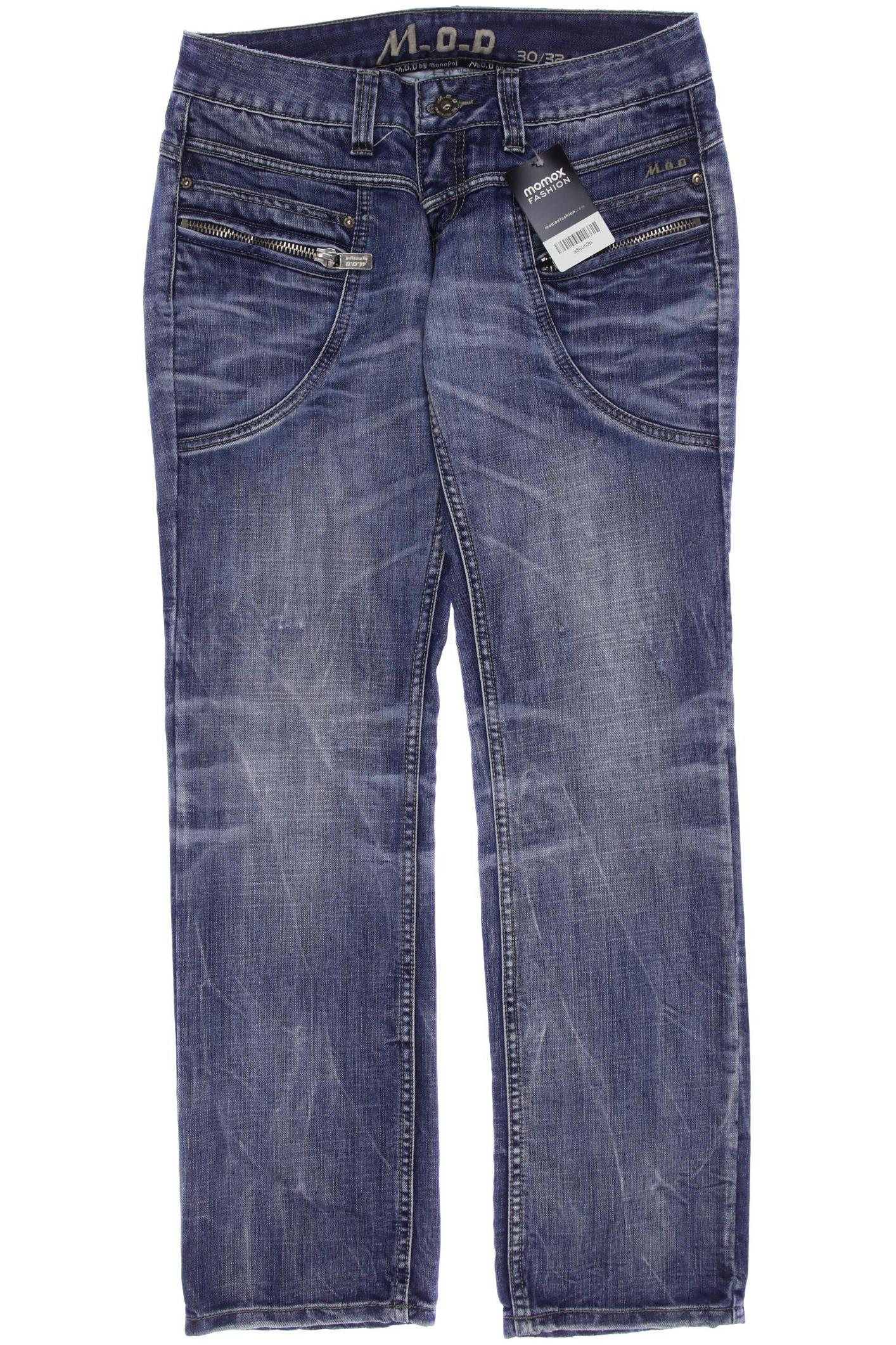 

M.o.d. Miracle of Denim Damen Jeans, blau, Gr. 30