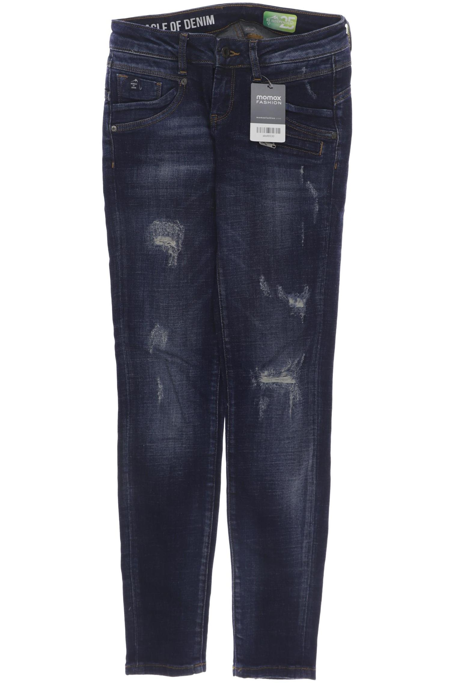

M.o.d. Miracle of Denim Damen Jeans, blau, Gr. 25