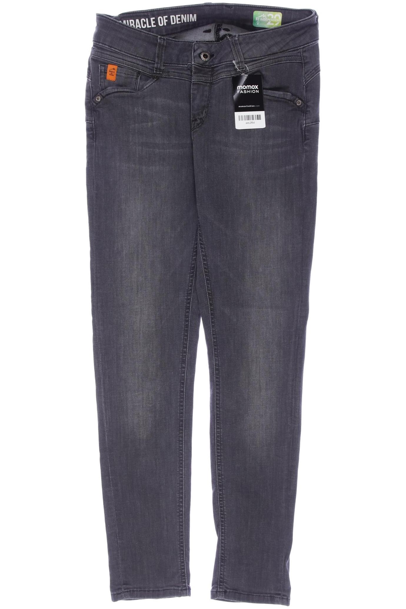 

M.o.d. Miracle of Denim Damen Jeans, grau, Gr. 29